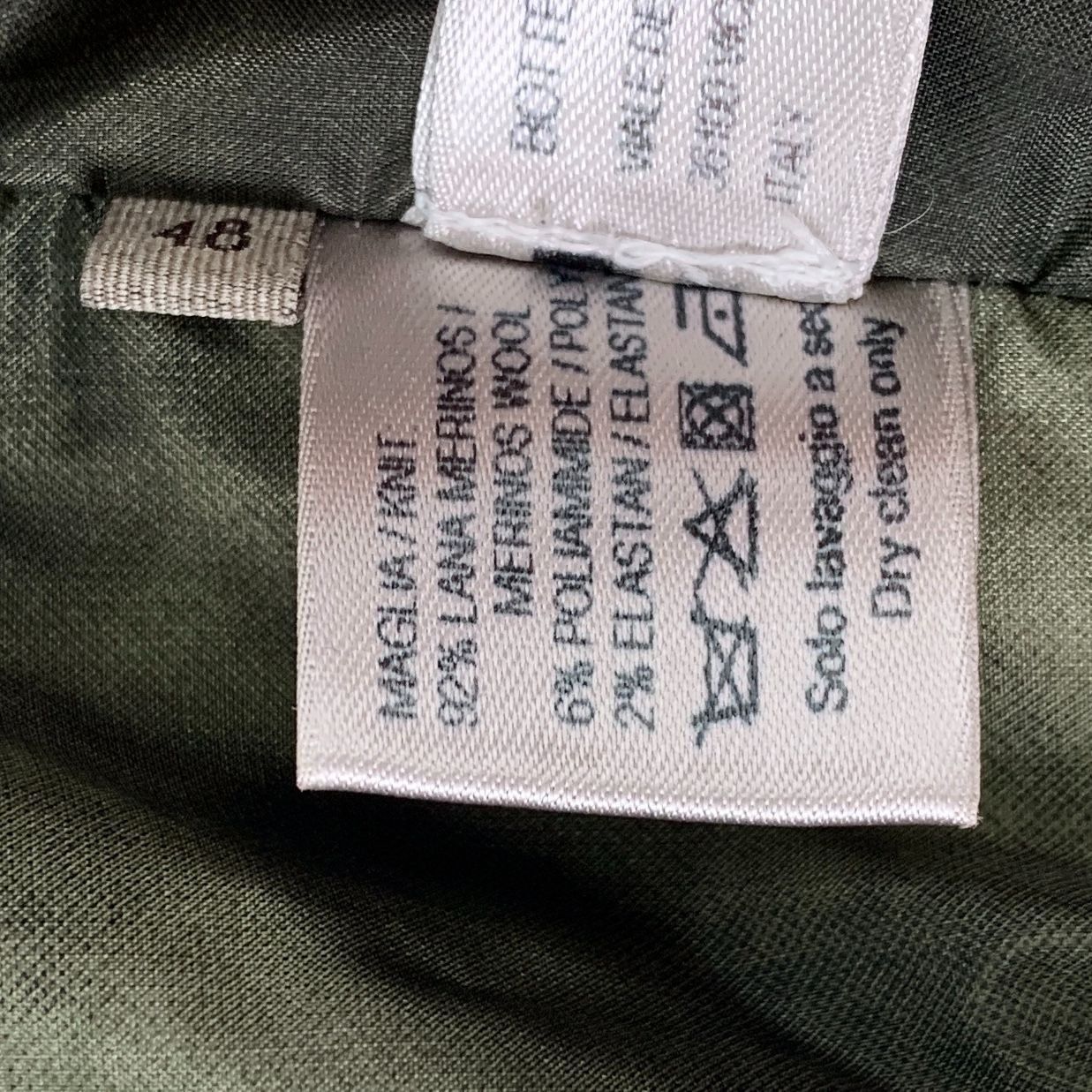 Bottega Veneta Bottega Veneta Green Tie-Dye Puffer Jacket With Ribbed Colla Size US M / EU 48-50 / 2 - 6 Thumbnail