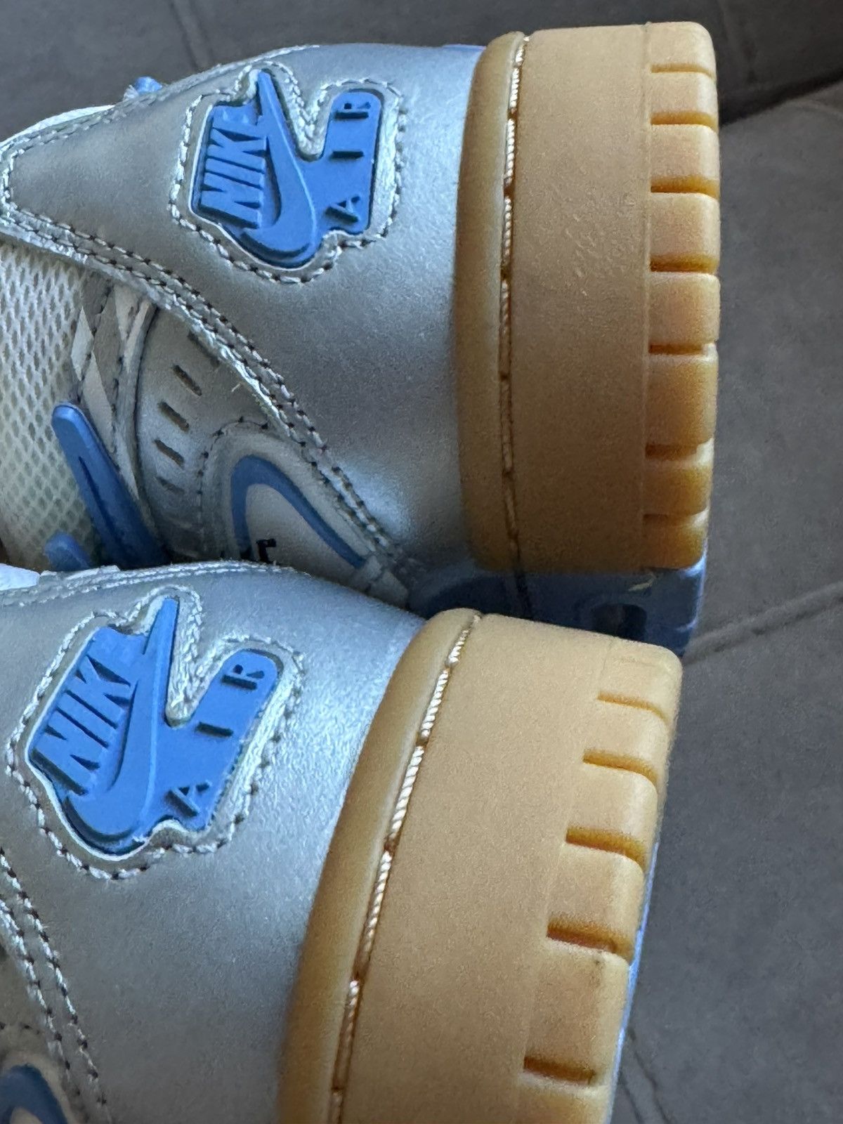Off-White NIKE X OFF-WHITE DUNK UNC sz US9 UK8 only tried on see phot Size US 9 / EU 42 - 15 Thumbnail