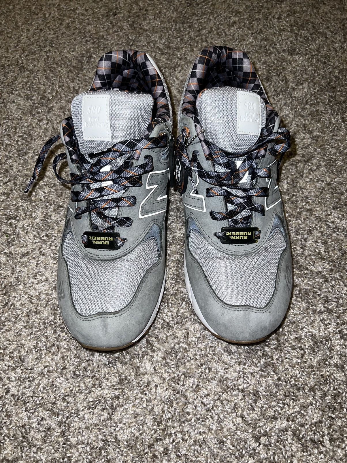 New Balance New Balance X Burn Rubber MT580 Grey Arglye Size US 10.5 / EU 43-44 - 3 Thumbnail