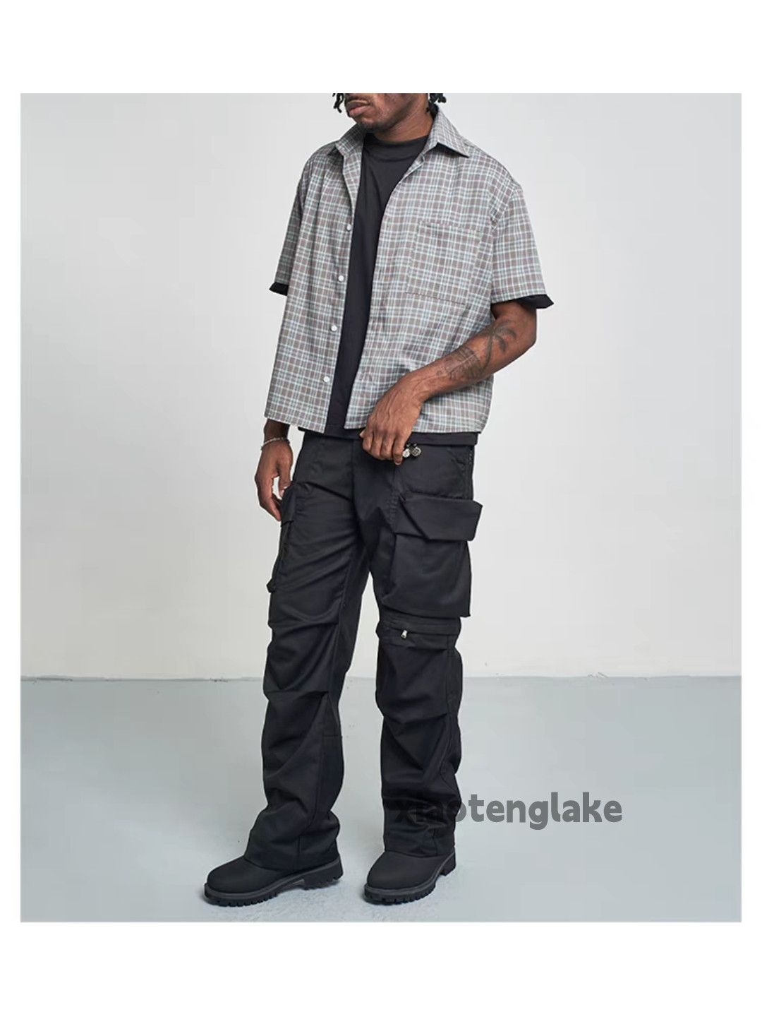 Designer × Vintage utility military loose baggy outdoor hiphop cargo pants Size US 32 / EU 48 - 1 Thumbnail