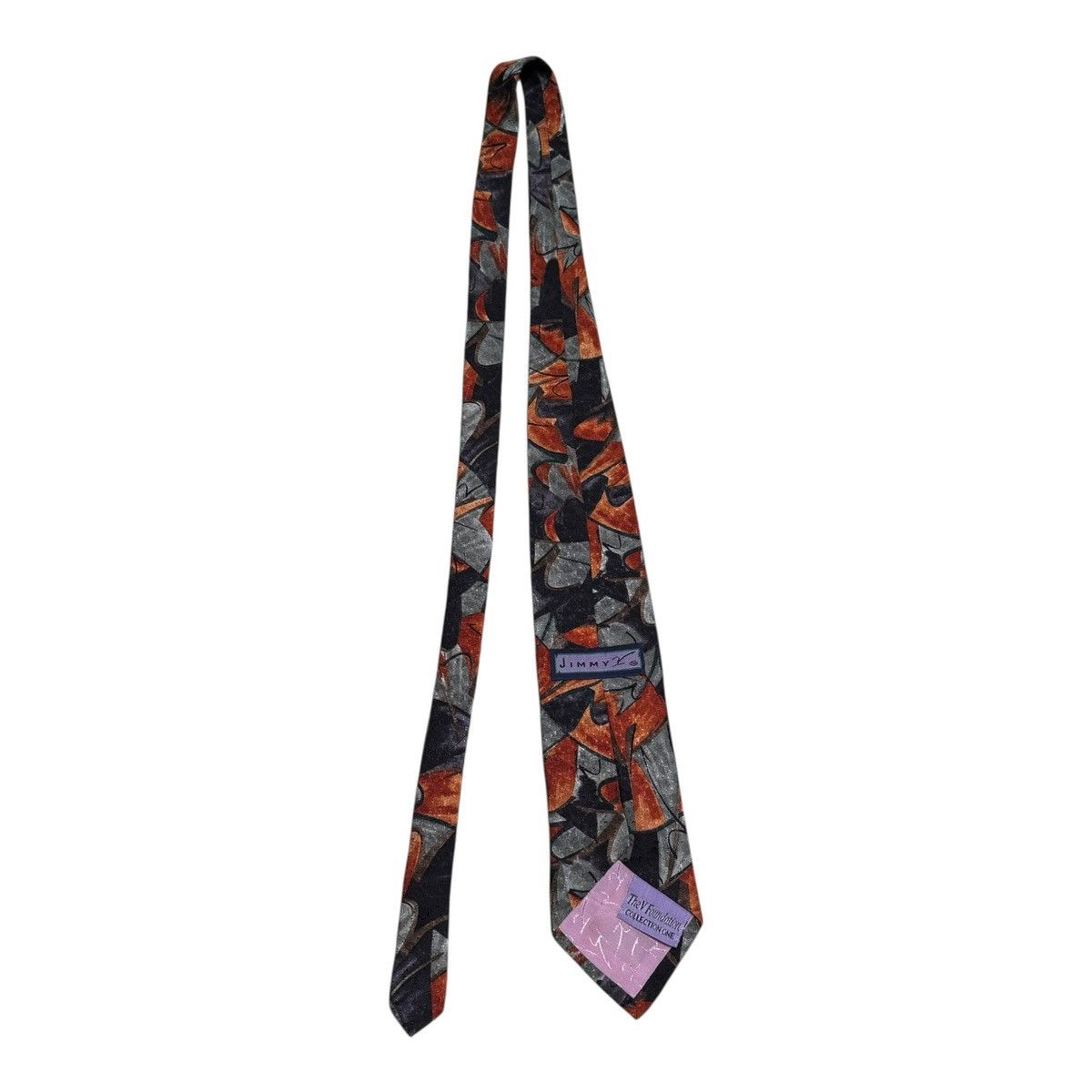 Other 4 Designer Ties Christian Dior Monsieur Jimmy V Valentino Size ONE SIZE - 12 Thumbnail
