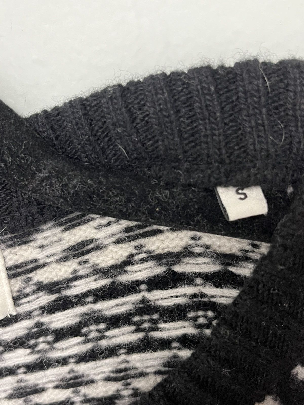 Blk Dnm Sweater 03 Black Jacquard Size Small Size US S / EU 44-46 / 1 - 10 Thumbnail