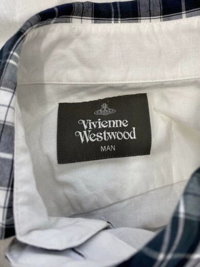Vivienne Westwood Vivienne Westwood A shirt with a diagonal collar and a pla Size ONE SIZE - 3 Thumbnail