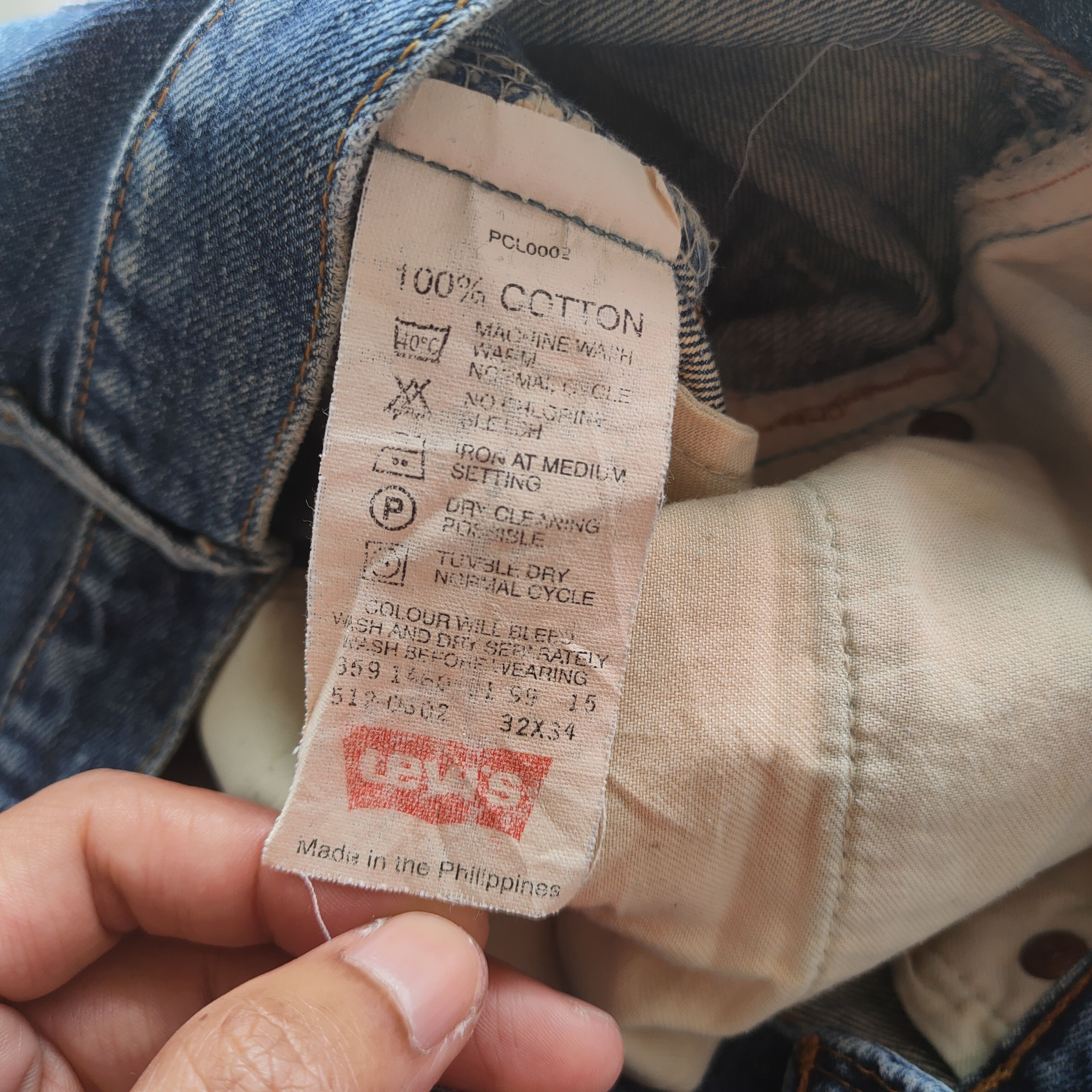 Levi's Vintage Clothing W32 VINTAGE LEVI'S 512 FADED DISTRESSED JEAN DENIM PANTS Size US 32 / EU 48 - 15 Thumbnail