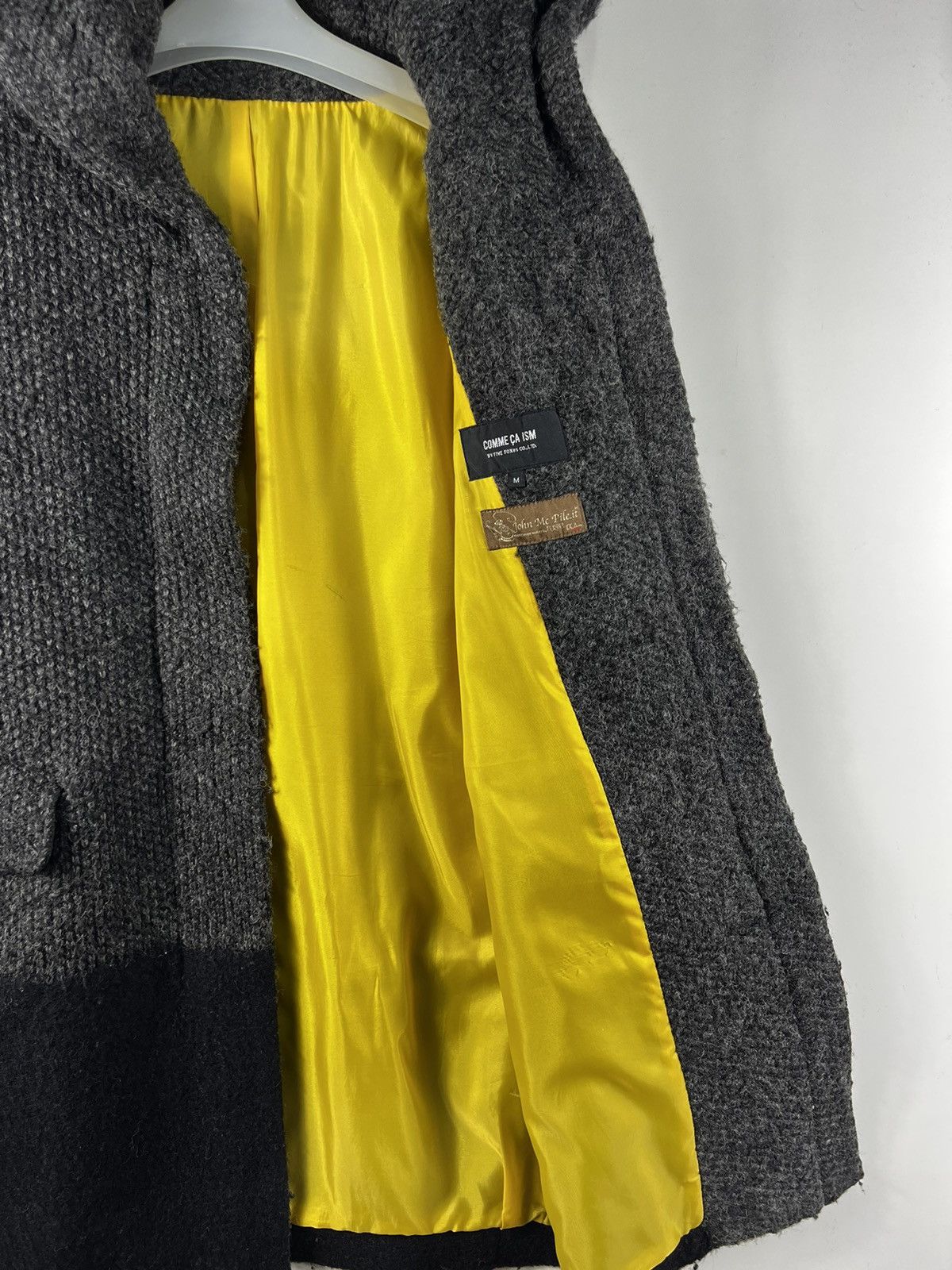 Comme Ca Ism × Japanese Brand × Vintage 🔥 COMME CA ISM JAPAN WOOL LONG COAT Size M / US 6-8 / IT 42-44 - 6 Thumbnail