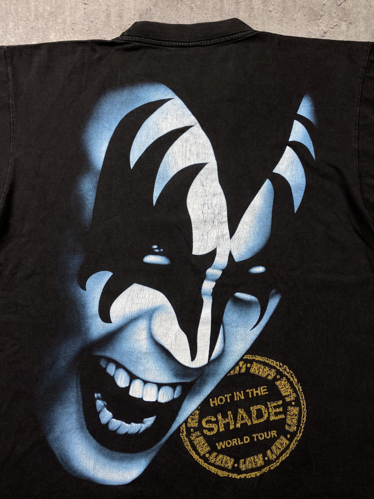 Japanese Brand × KISS × Vintage !!!RARE!!! Kiss t-shirt 1990 vintage avantgarde rok dripp Size US L / EU 52-54 / 3 - 9 Thumbnail