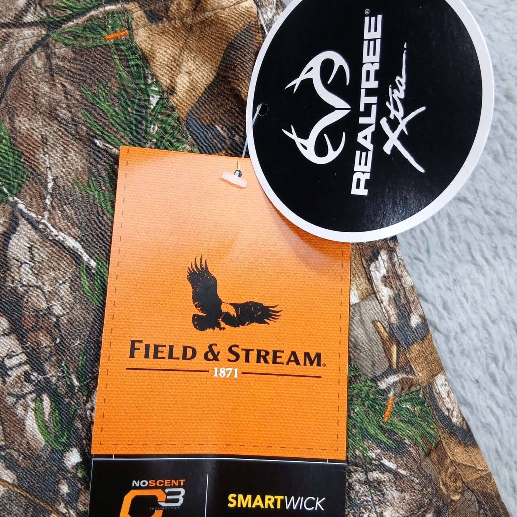Realtree Field & Stream Realtree Xtra Camo Hunting Pants Mens Large Cargo NWT Size US 33 - 4 Thumbnail