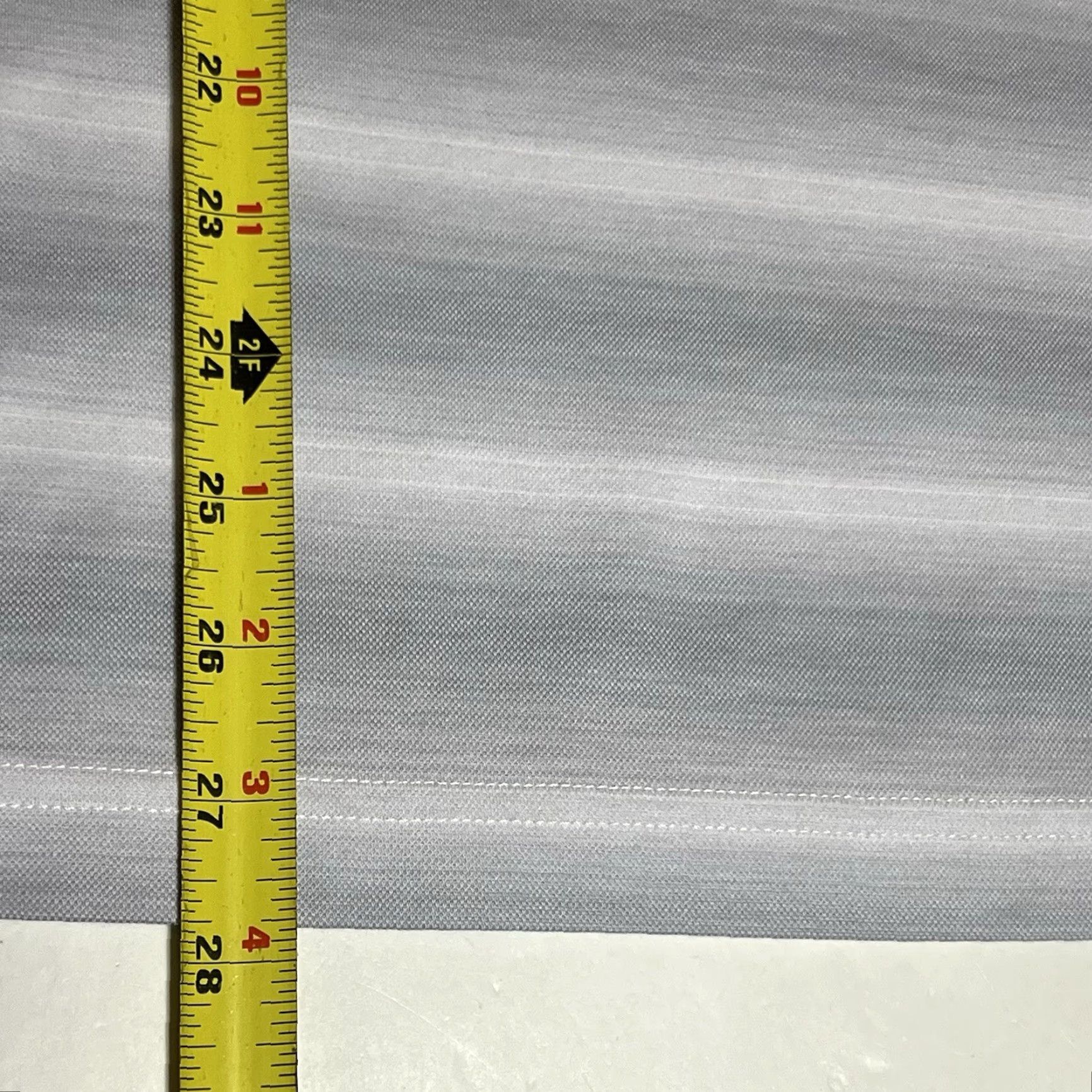 TravisMathew Travis Mathew Polo Mens Medium Grey White Short Sleeve Striped Beach Camping Size US M / EU 48-50 / 2 - 5 Thumbnail