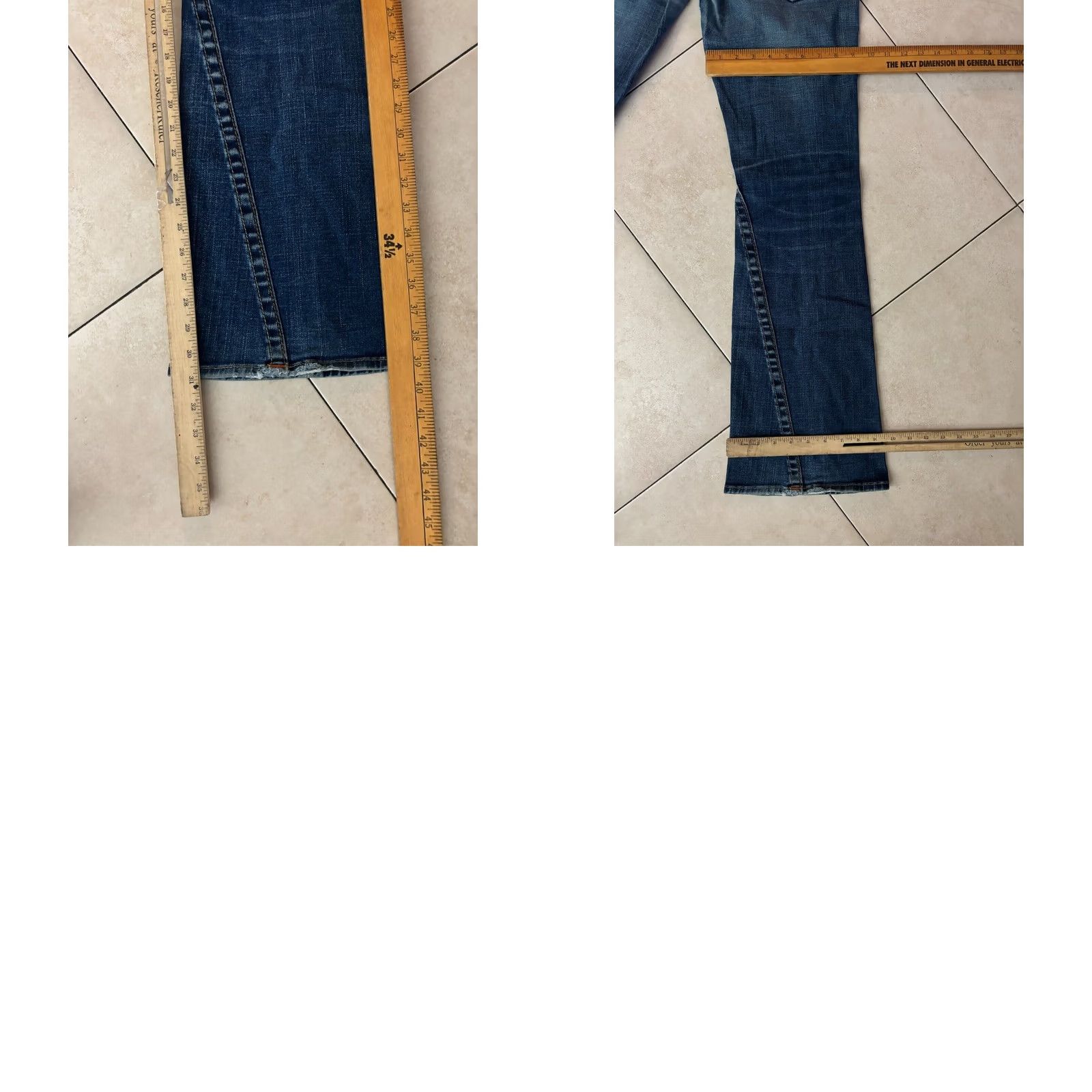 True Religion True Religion Bridget Low Rise Flare Jeans Women’s 29 Blue Denim 5-Pocket Bridget 7641 World Tour Size 29" - 8 Thumbnail