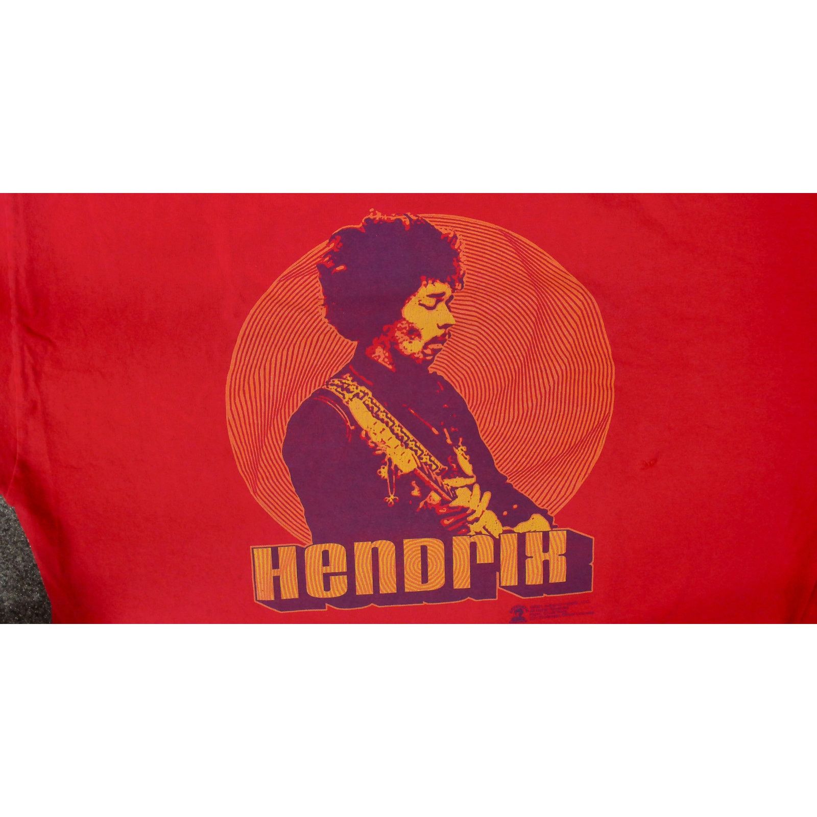 Zion Rootswear Zion Rootswear 2001 Jimi Hendrix Faded Thrashed Grunge Tee L Size US L / EU 52-54 / 3 - 8 Thumbnail