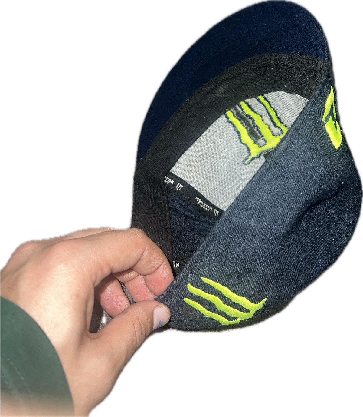 Other Monster fitted hat In black and green Size ONE SIZE - 3 Thumbnail