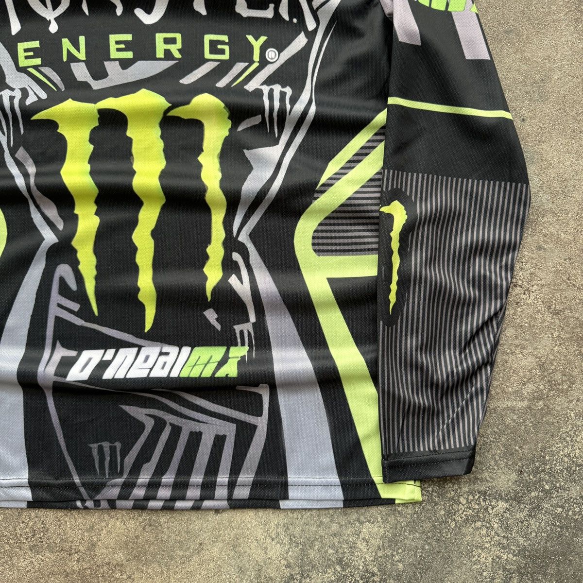 Japanese Brand Monster Energy Y2K Hype Moto Racing Long Sleeve Jersey Size US S / EU 44-46 / 1 - 6 Thumbnail