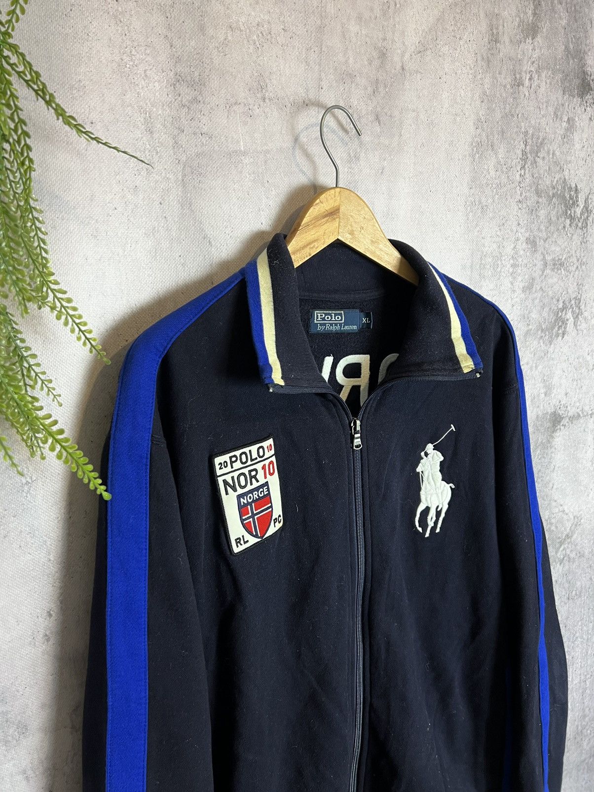 Polo Ralph Lauren Streetwear Vintage Polo Ralph Lauren Norway zip sweatshirt Grailed