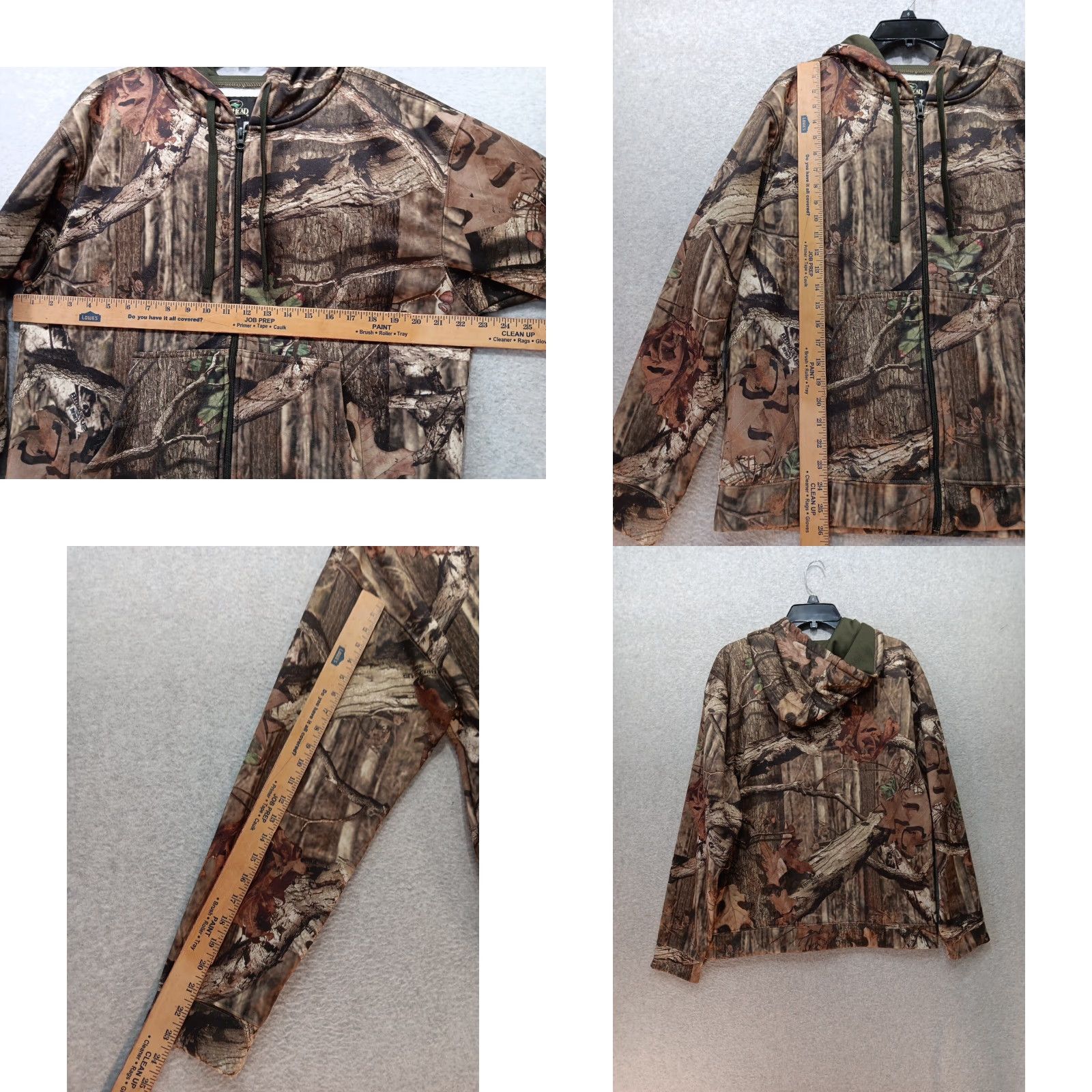 Realtree Realtree Camo RedHead Breakup Infinity Hunting Jacket M Hoodie Full Zip Bomber Hooded Mens Size US M / EU 48-50 / 2 - 8 Thumbnail