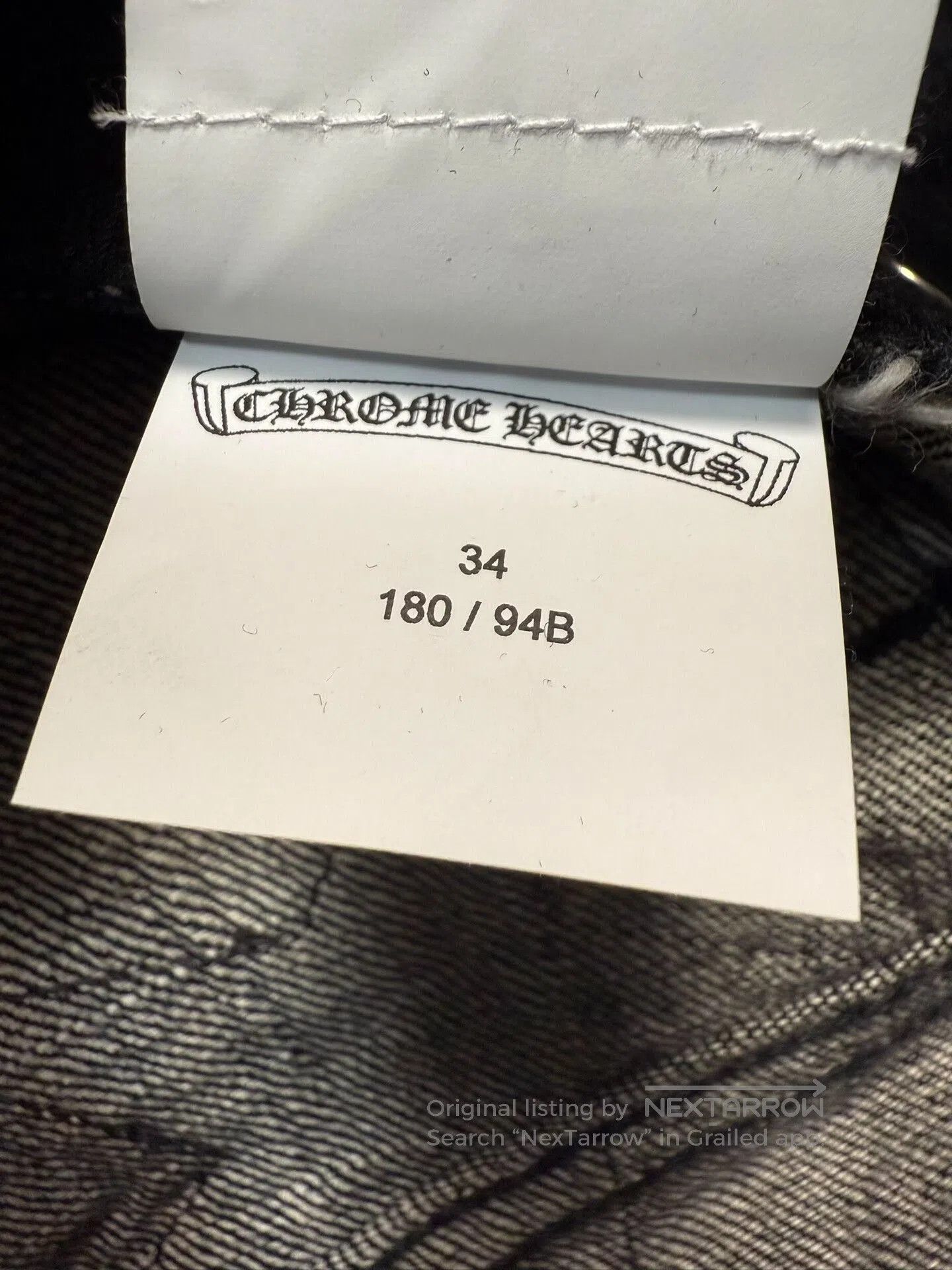 Chrome Hearts Chrome Hearts Star Flame Jeans. Size US 34 / EU 50 - 7 Thumbnail