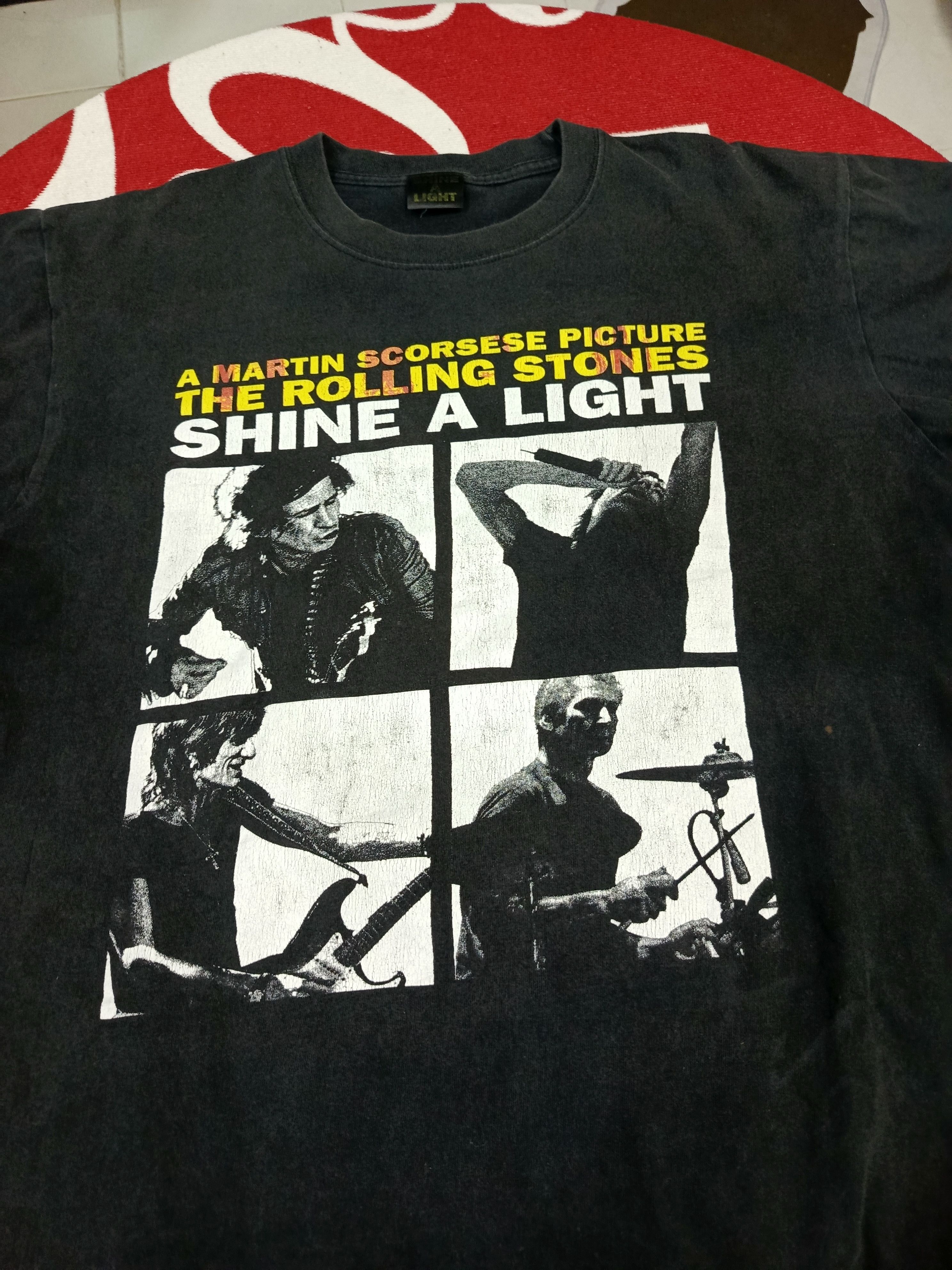 Band Tees vintage Rolling Stones "Shine a Light" concert t-shirt Size US L / EU 52-54 / 3 - 4 Thumbnail
