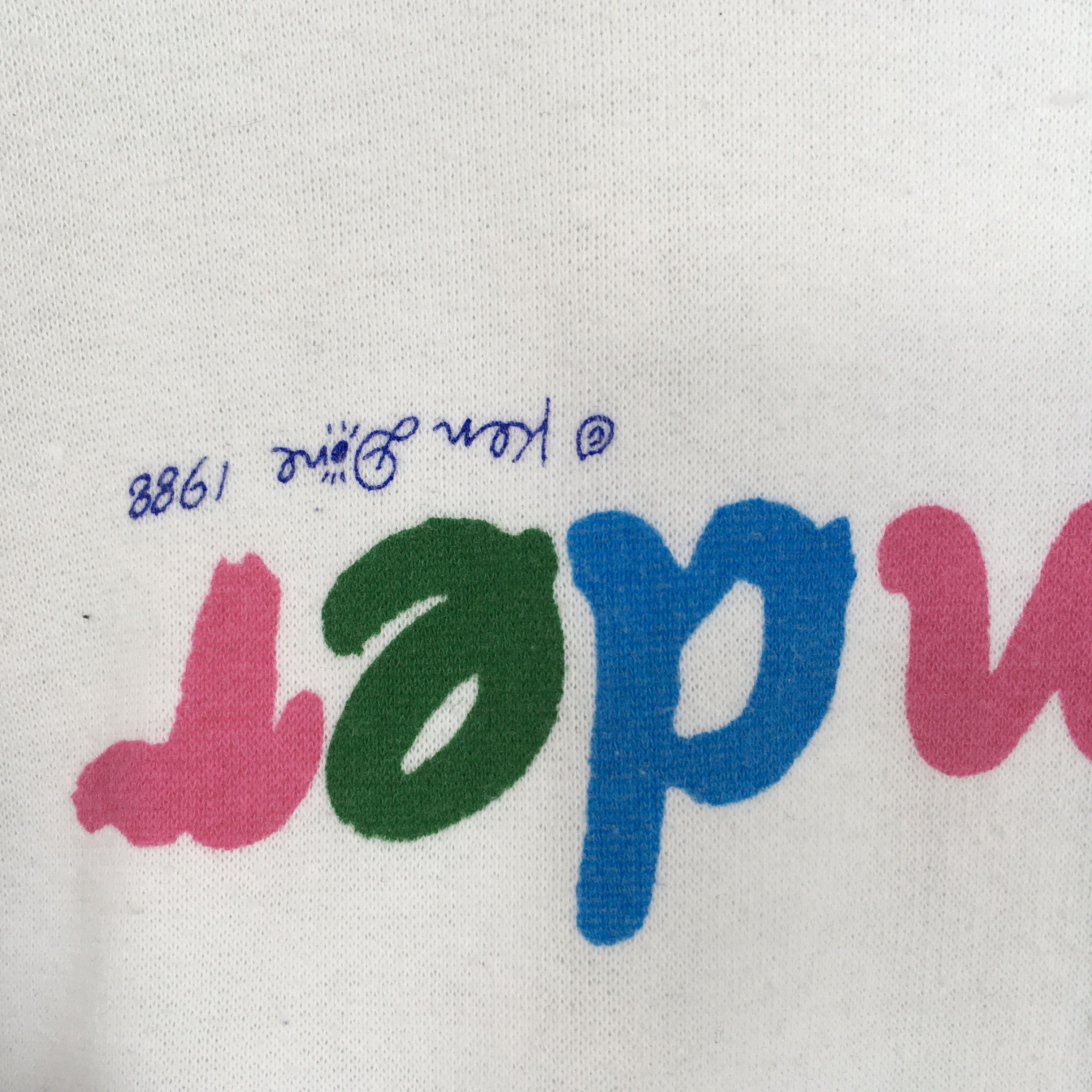 Vintage Vintage 80s Down Under Australia White Sweatshirt Small Size US S / EU 44-46 / 1 - 7 Thumbnail