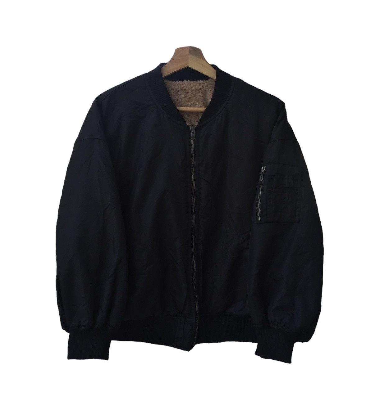 Ykk bomber jacket top