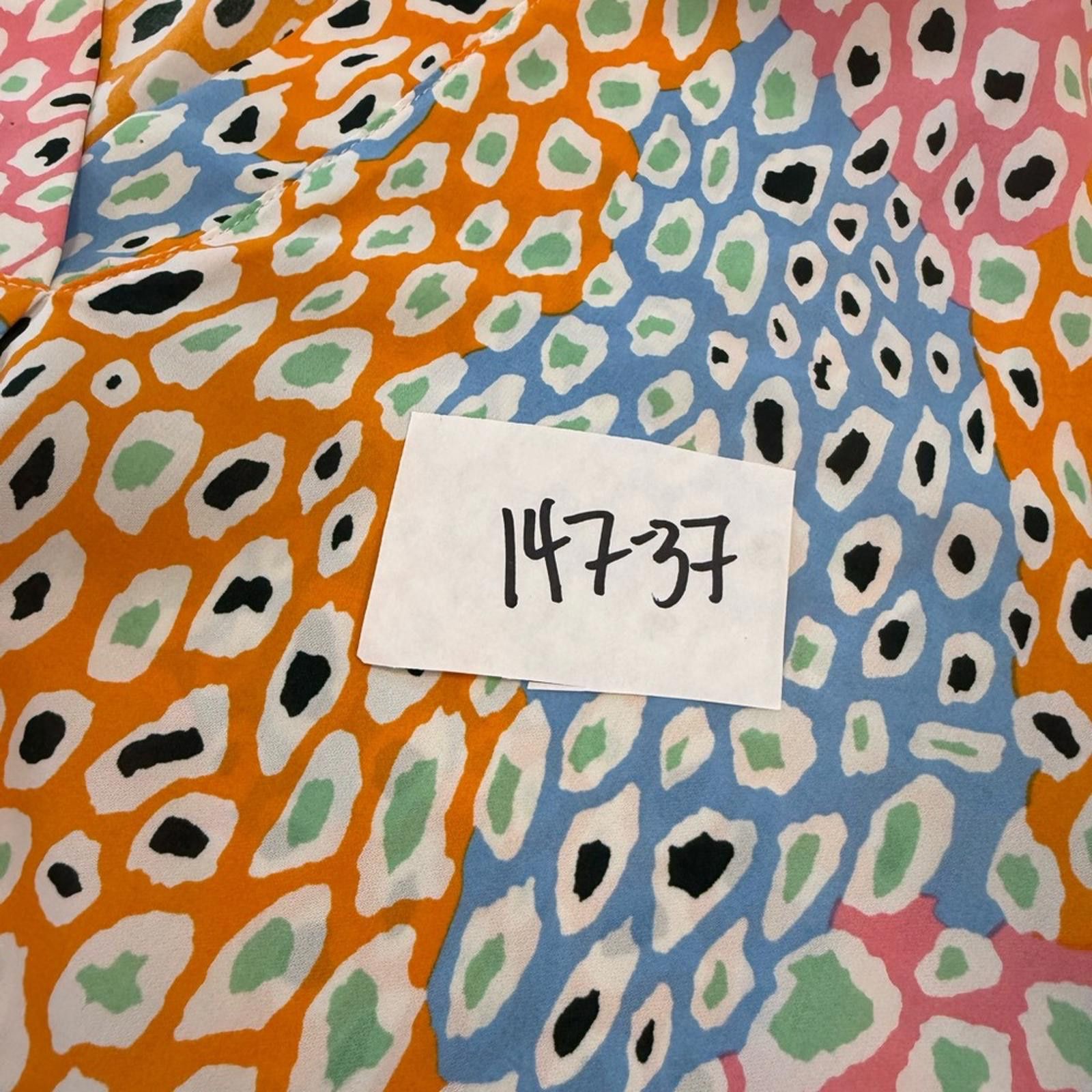 Other Jodifil colorful abstract leopard print polka dot top SZ SM Size S / US 4 / IT 40 - 11 Thumbnail