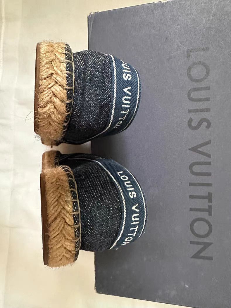 Louis Vuitton Louis Vuitton Espadrilles / Flat Sandals Q9 Size US 6.5 / IT 36.5 - 4 Thumbnail