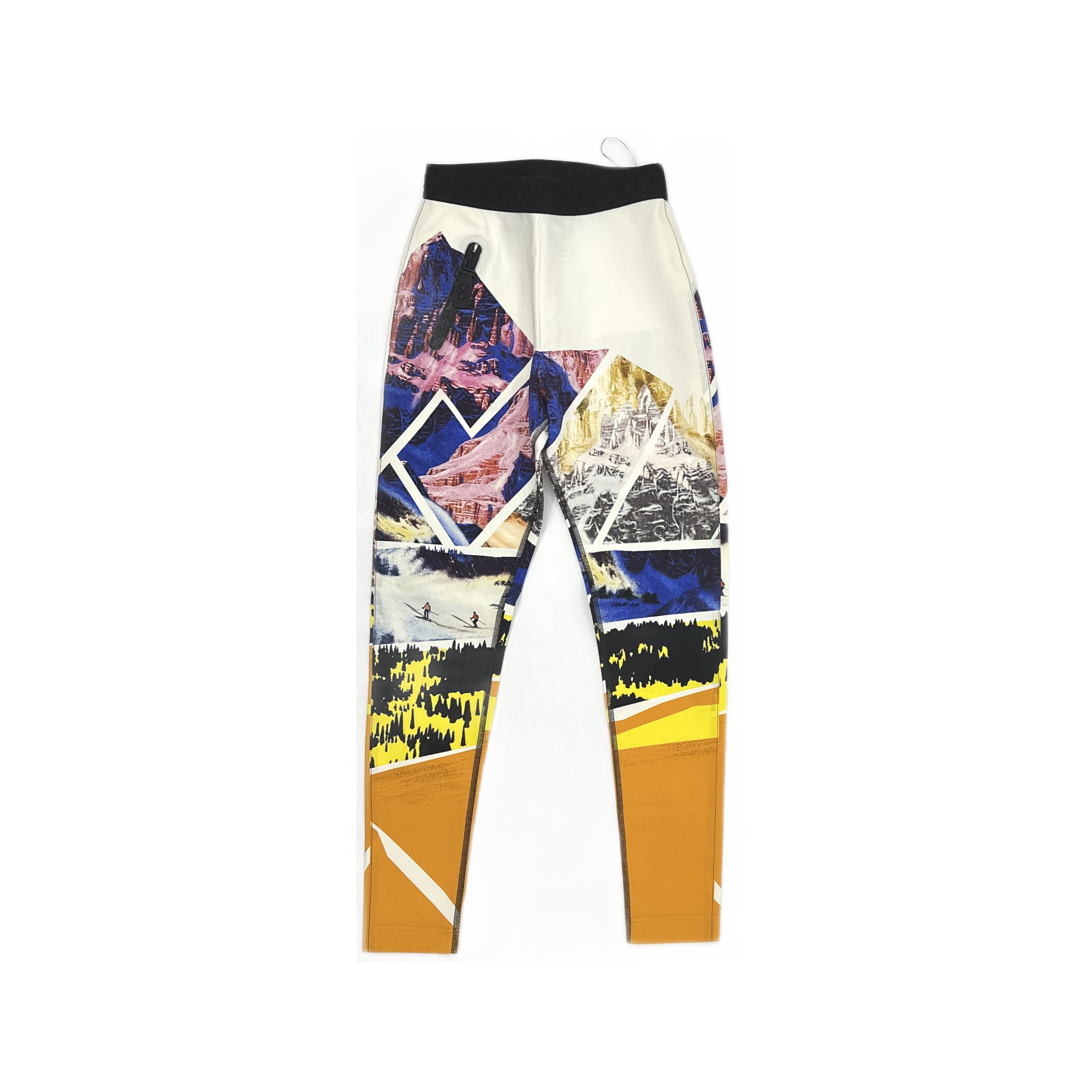 Louis Vuitton Louis Vuitton Geometric Print Leggings Size 36 Size 26" / US 2 / IT 38 - 1 Thumbnail