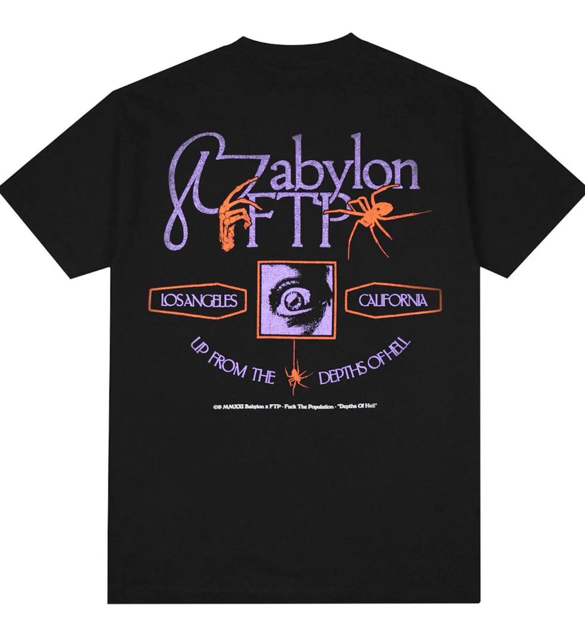 Babylon × Fuck The Population FTP Babylon Coffin Tee | Grailed