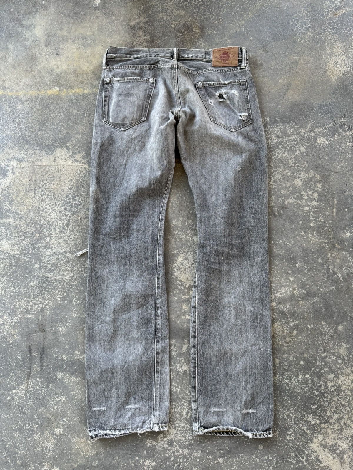 Hysteric Glamour × Japanese Brand Hysteric Glamour Selvedge Distressed Denim Jeans Size US 32 / EU 48 - 6 Thumbnail