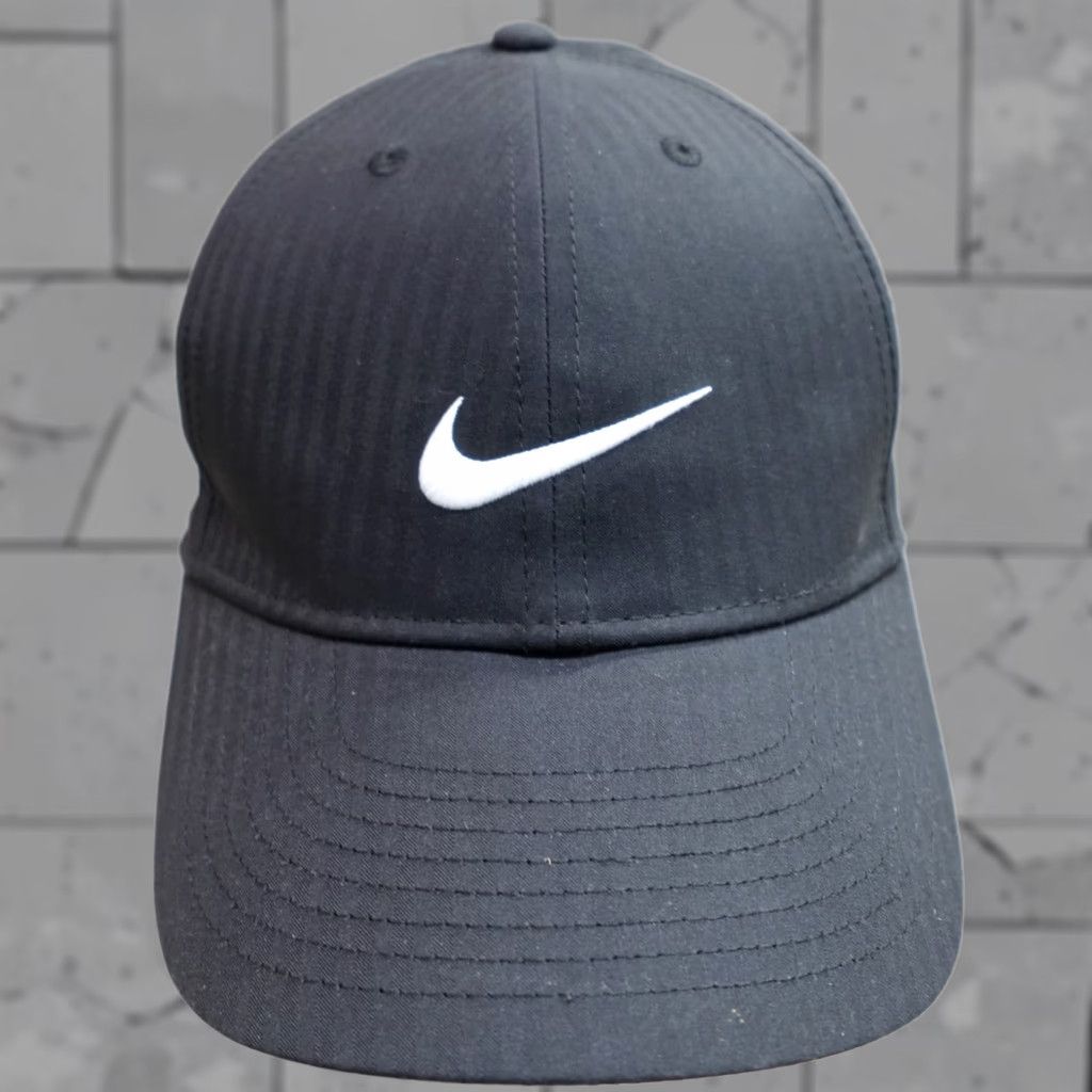 Nike Nike Hat Black Legacy 91 Dri-Fit Strapback Men One Size Black Baseball Cap Size ONE SIZE - 1 Thumbnail