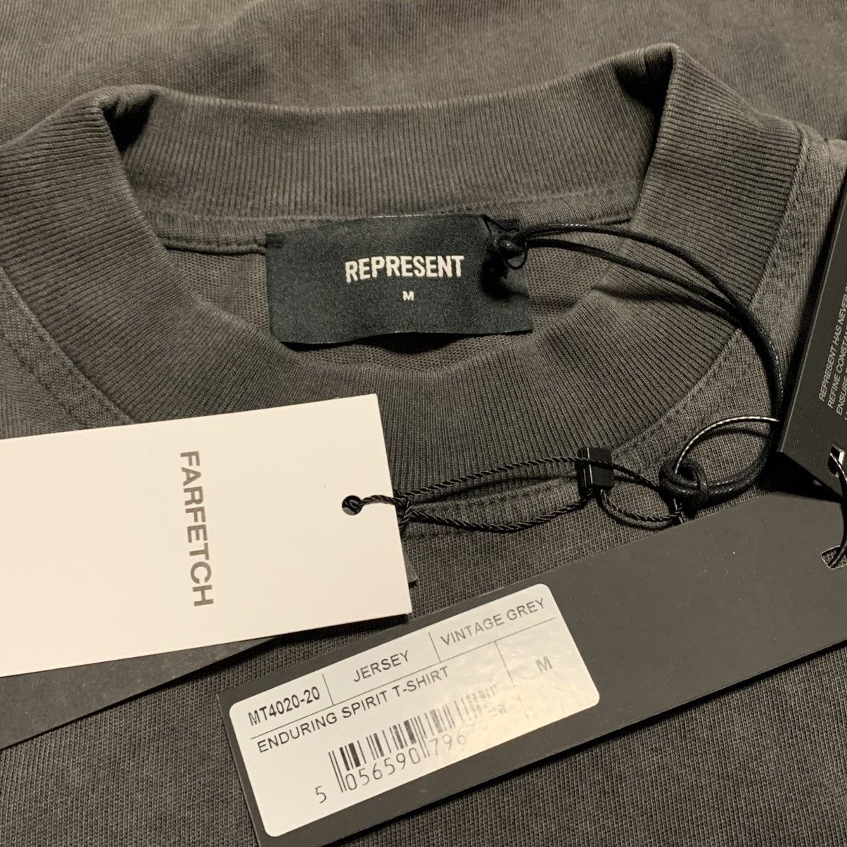Represent Clo. Represent Medium Enduring Spirit Vintage Grey Tee Size US M / EU 48-50 / 2 - 5 Thumbnail