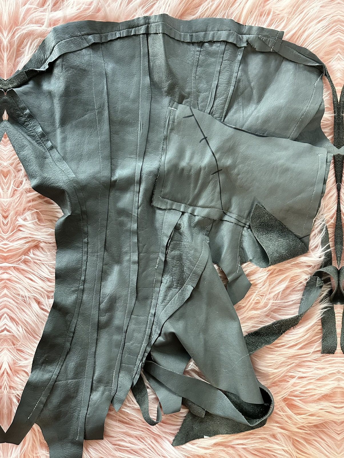 Other Avant-Garde Handmade Leather corset Size S / US 4 / IT 40 - 8 Thumbnail