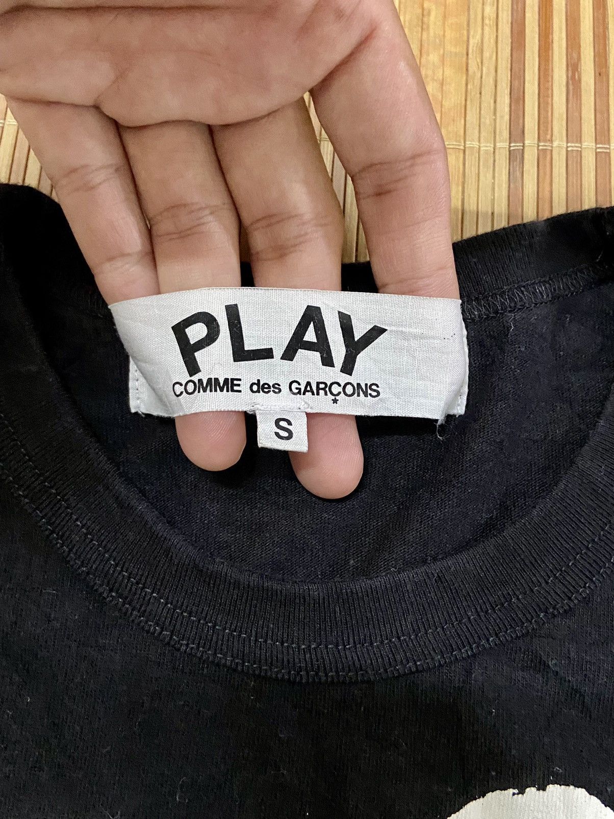 Comme des Garcons × Japanese Brand COMME DES GARCONS PLAY TEE Size S / US 4 / IT 40 - 11 Thumbnail