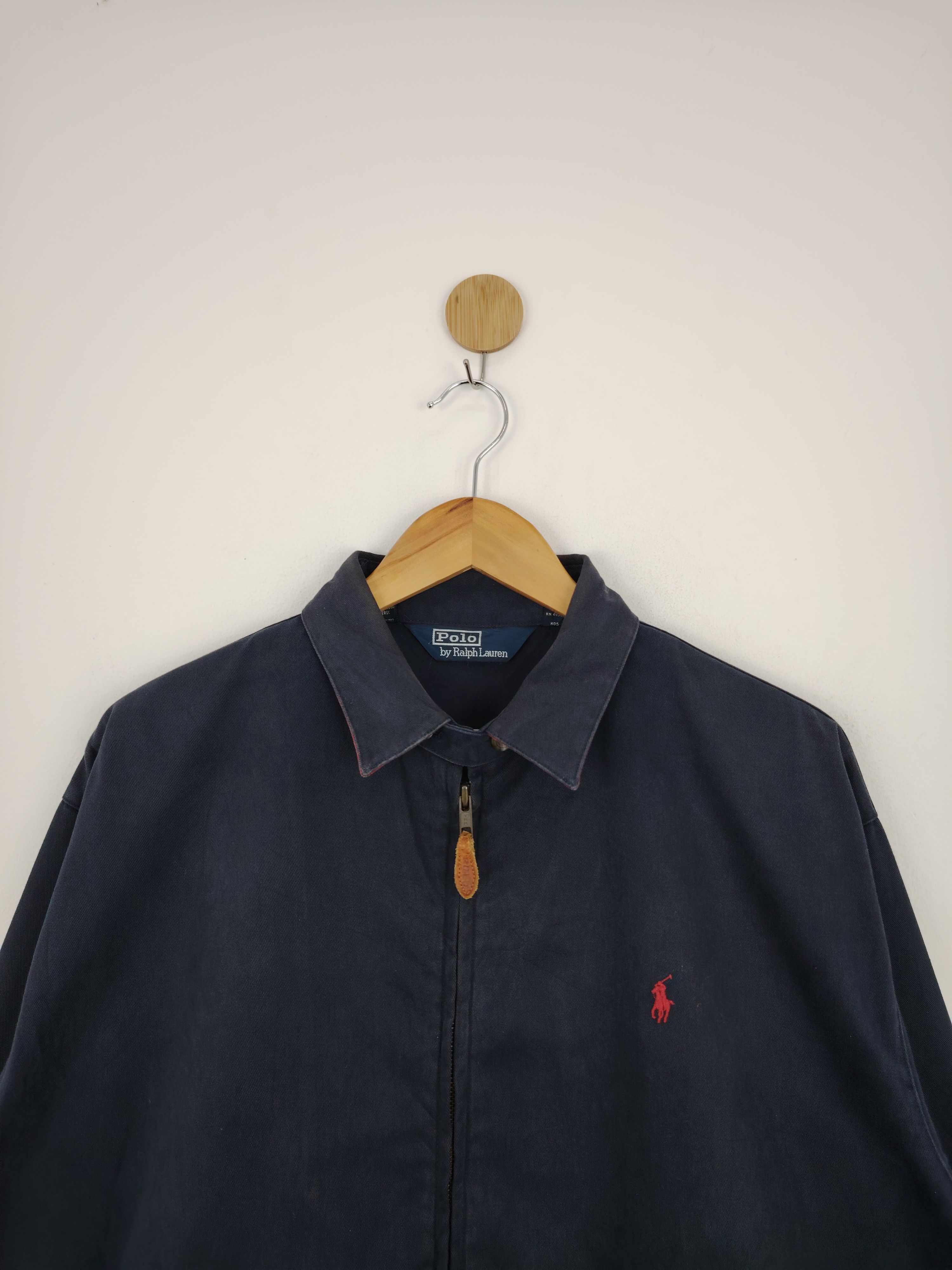 Designer × Polo Ralph Lauren × Vintage Vintage Designer Polo Ralph Lauren Zipper Jacket Size US M / EU 48-50 / 2 - 3 Thumbnail