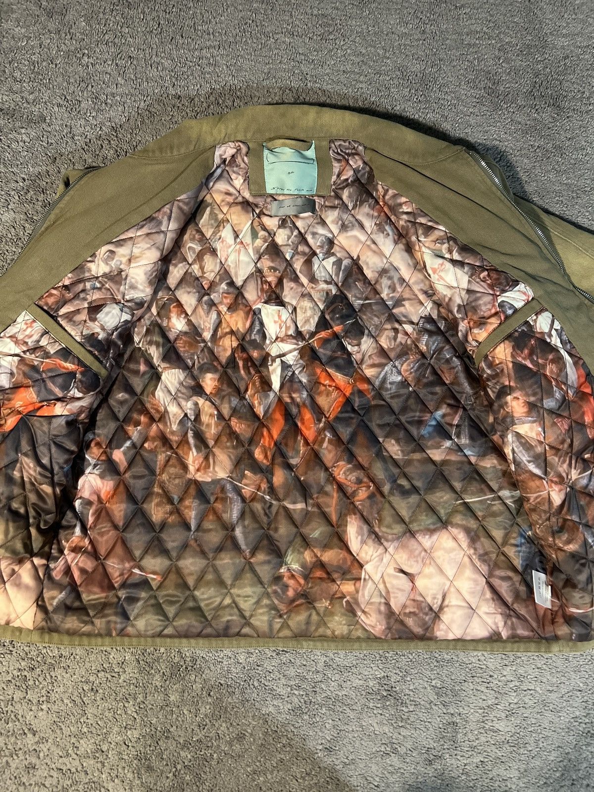 Designer × Other Fine Culture Green Work Jacket | jakit Size US XL / EU 56 / 4 - 3 Thumbnail