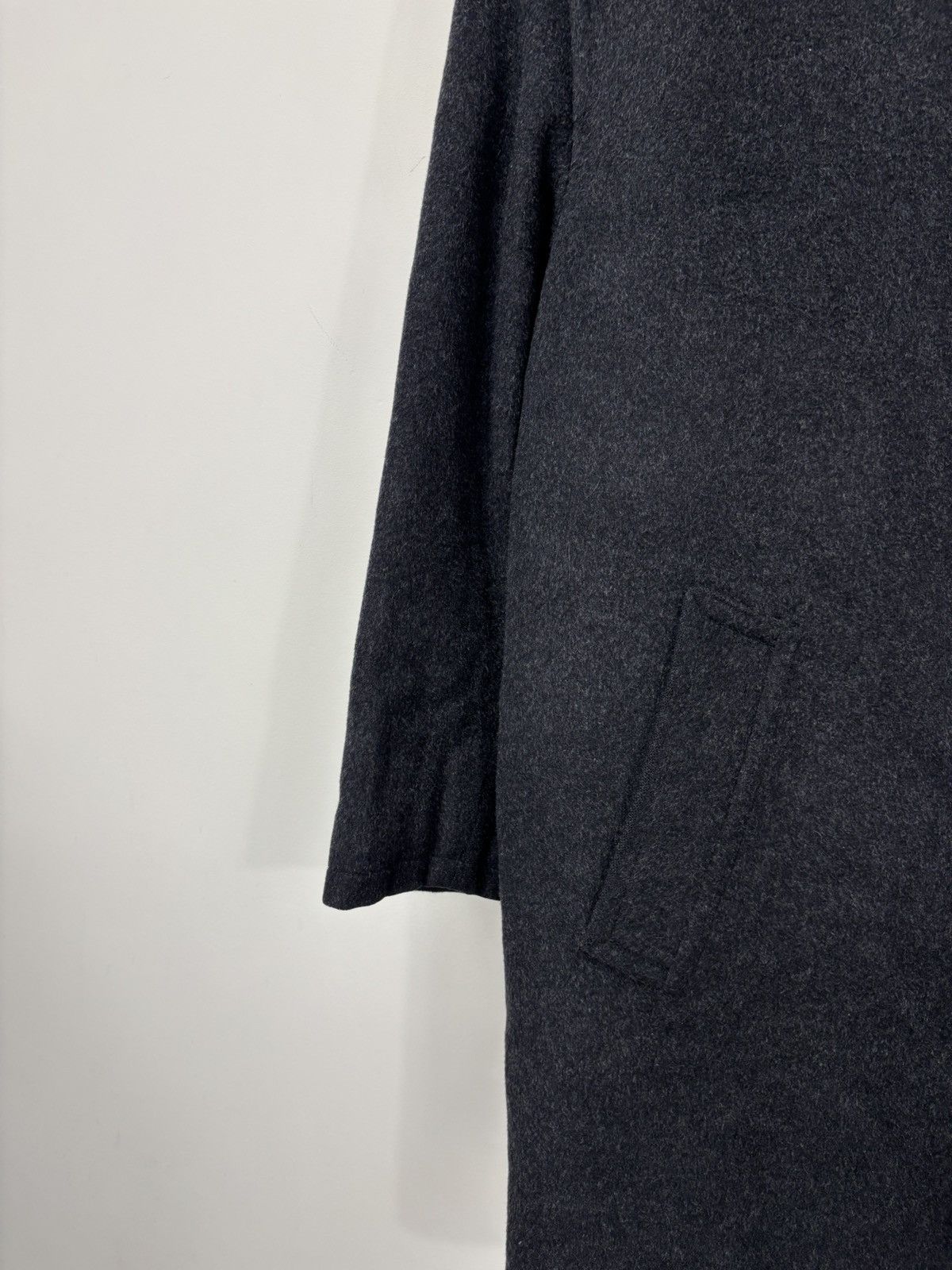 Other Vintage Moessmer Tyrol Loden Men’s Dark Gray Wool Overcoat Size US M / EU 48-50 / 2 - 7 Thumbnail