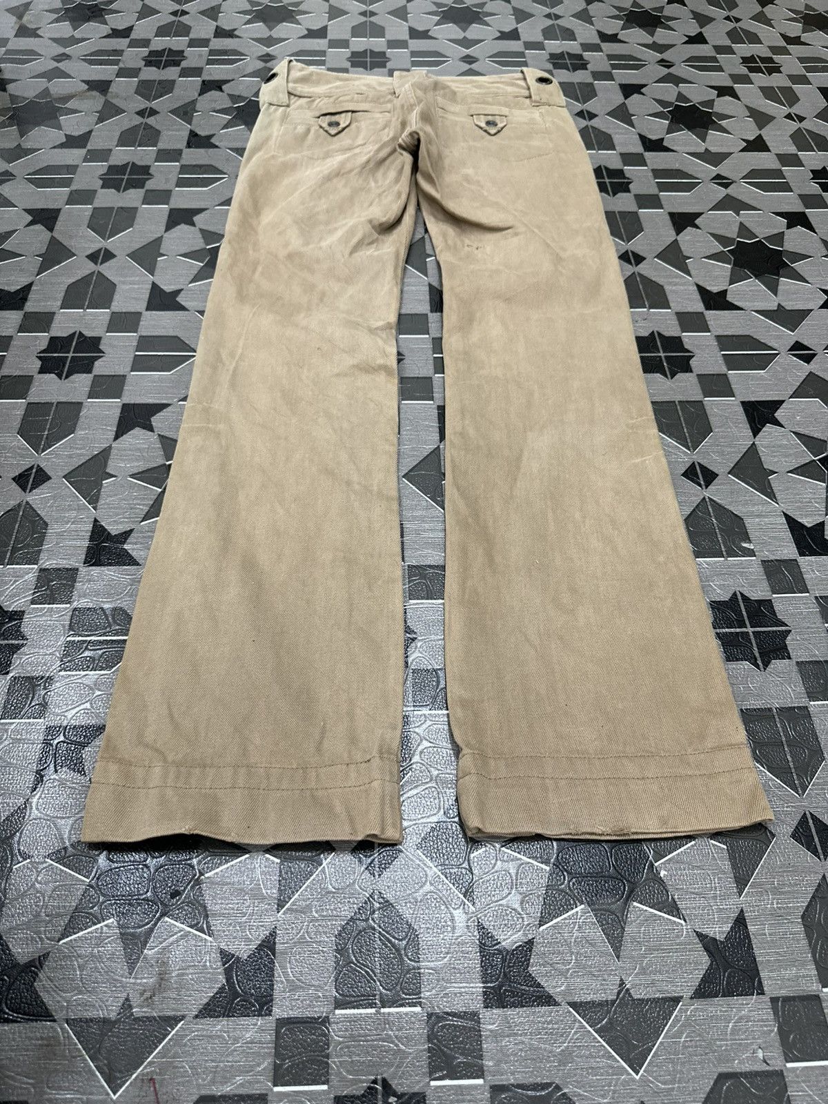 Diesel 2000 Diesel Studded Button Flare Denim Size US 28 / EU 44 - 16 Thumbnail
