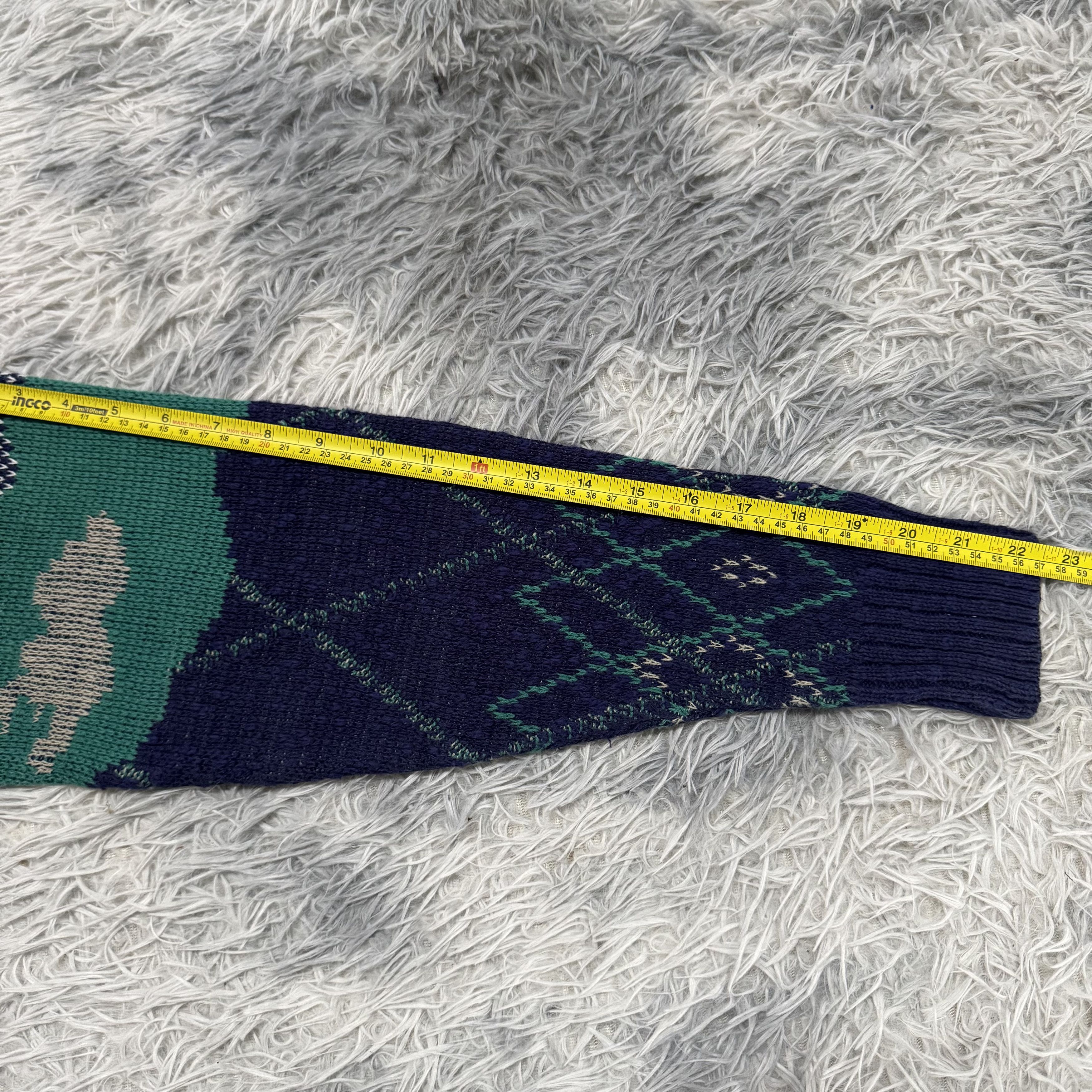Japanese Brand Vintage 90s Sweater Knitwear Golf Graphic Crewneck Sportwear Size US M / EU 48-50 / 2 - 9 Thumbnail