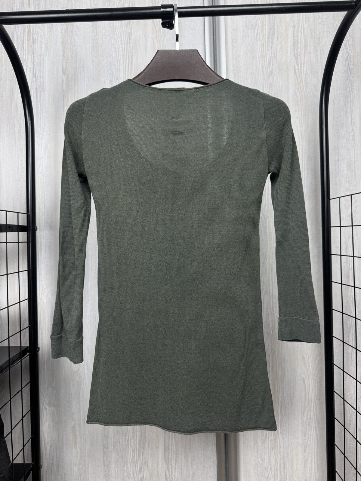 Transit Transit Par-Such round neck cotton viscose stretch ls tee Size XS / US 0-2 / IT 36-38 - 4 Thumbnail