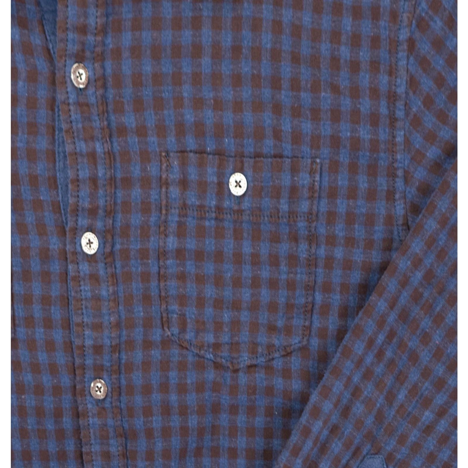 Tommy Bahama VINTAGE Tommy Bahama Island Modern Fit Mens Shirt Red Blue Plaid Long Sleeve Button-Up Shirt Size US M / EU 48-50 / 2 - 4 Thumbnail