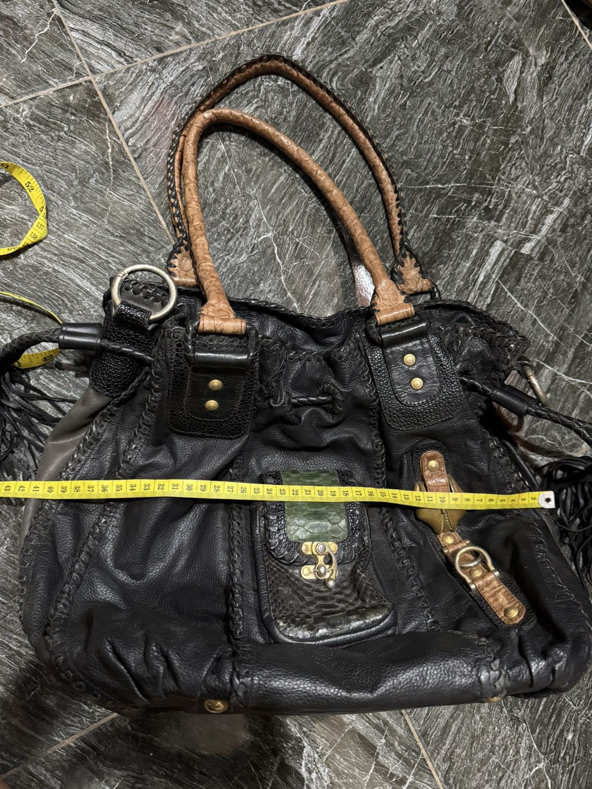 Other Sabbatha steampunk leather bag Size ONE SIZE - 8 Thumbnail