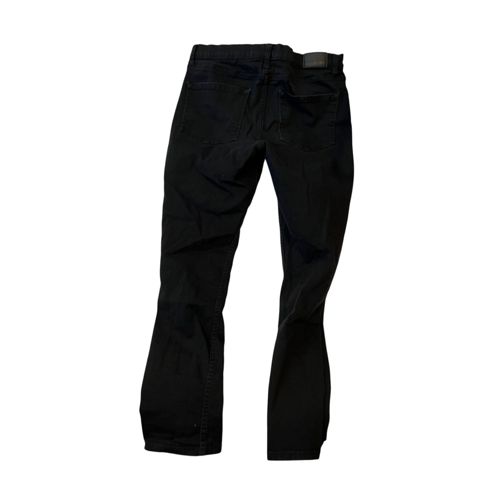 Rsq RSQ Taper Slim Black Jeans Mens 32x32 Size US 32 / EU 48 - 2 Thumbnail