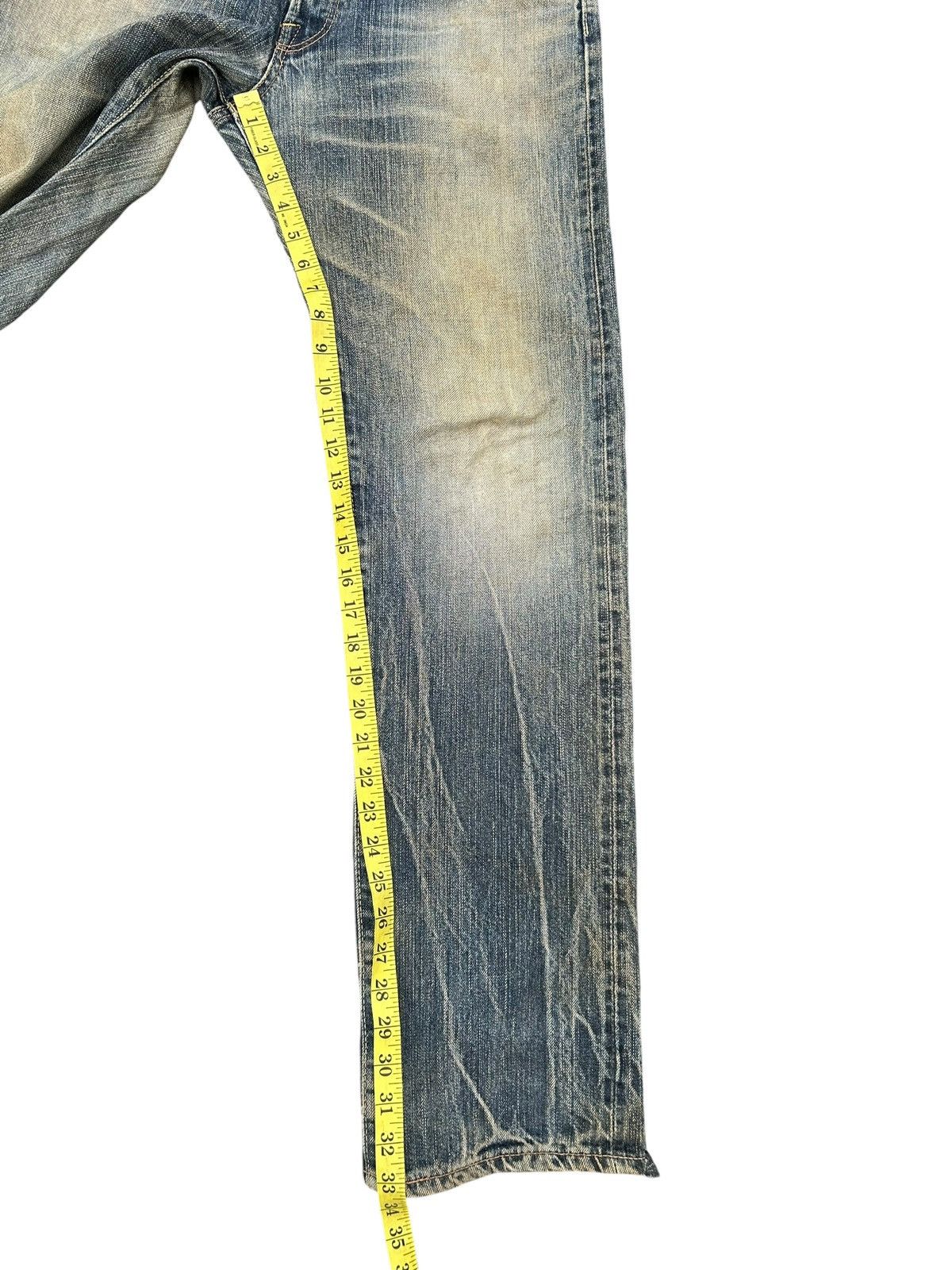 Japanese Brand × Kapital × Vintage Vintage Edwin Selvedge Distressed Denim Jeans Size US 31 - 15 Thumbnail