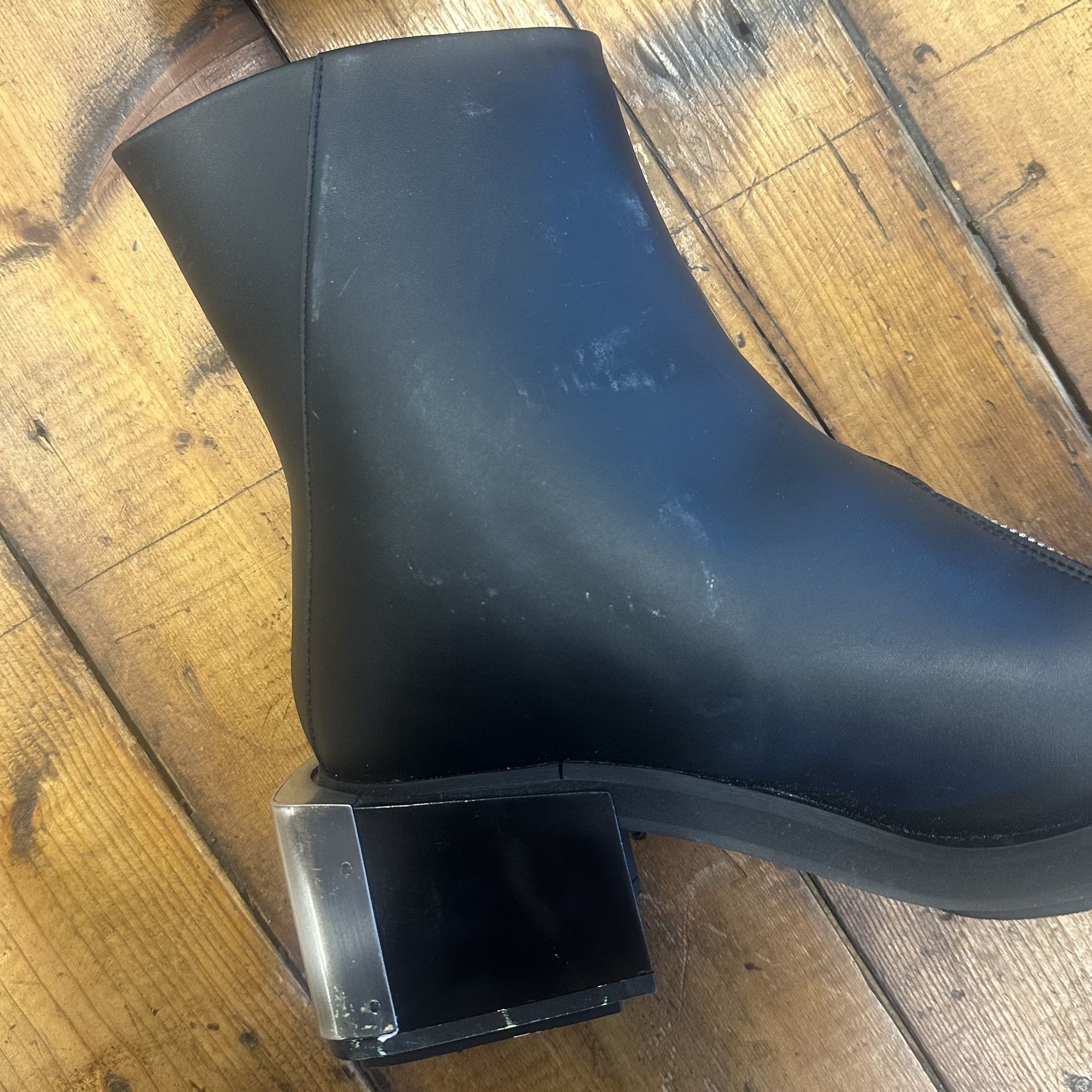 GmbH GMBH Black Ergonomic Riding Ankle Boots Size US 10 / EU 43 - 9 Thumbnail