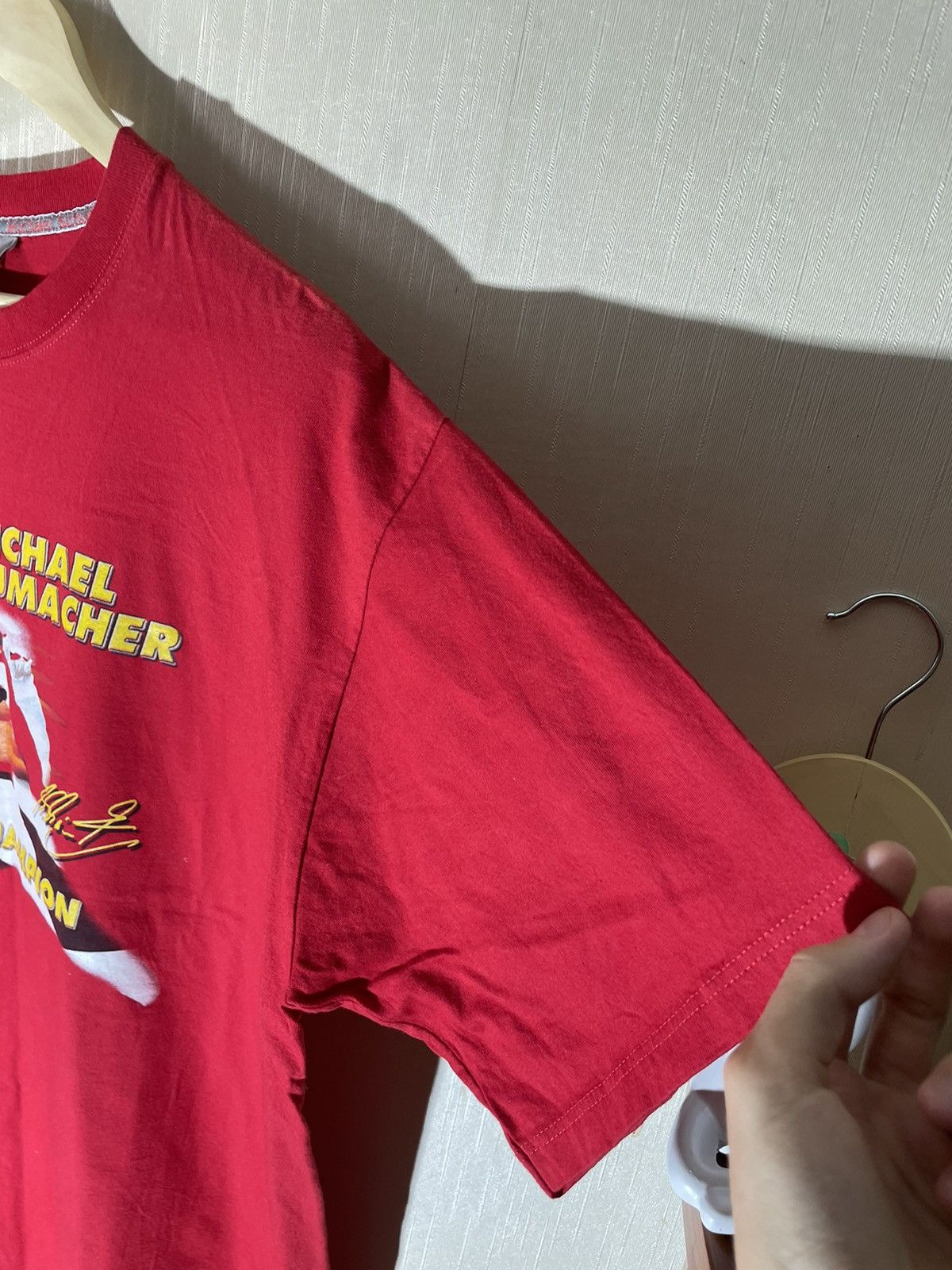 Formula 1 × Vintage Formula 1 Michael Schumacher vintage racing T shirt Size US XL / EU 56 / 4 - 6 Thumbnail