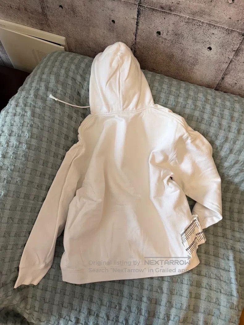 Vetements VETEMENTS White Oversized Hooded Sweatshirt Size US M / EU 48-50 / 2 - 9 Thumbnail