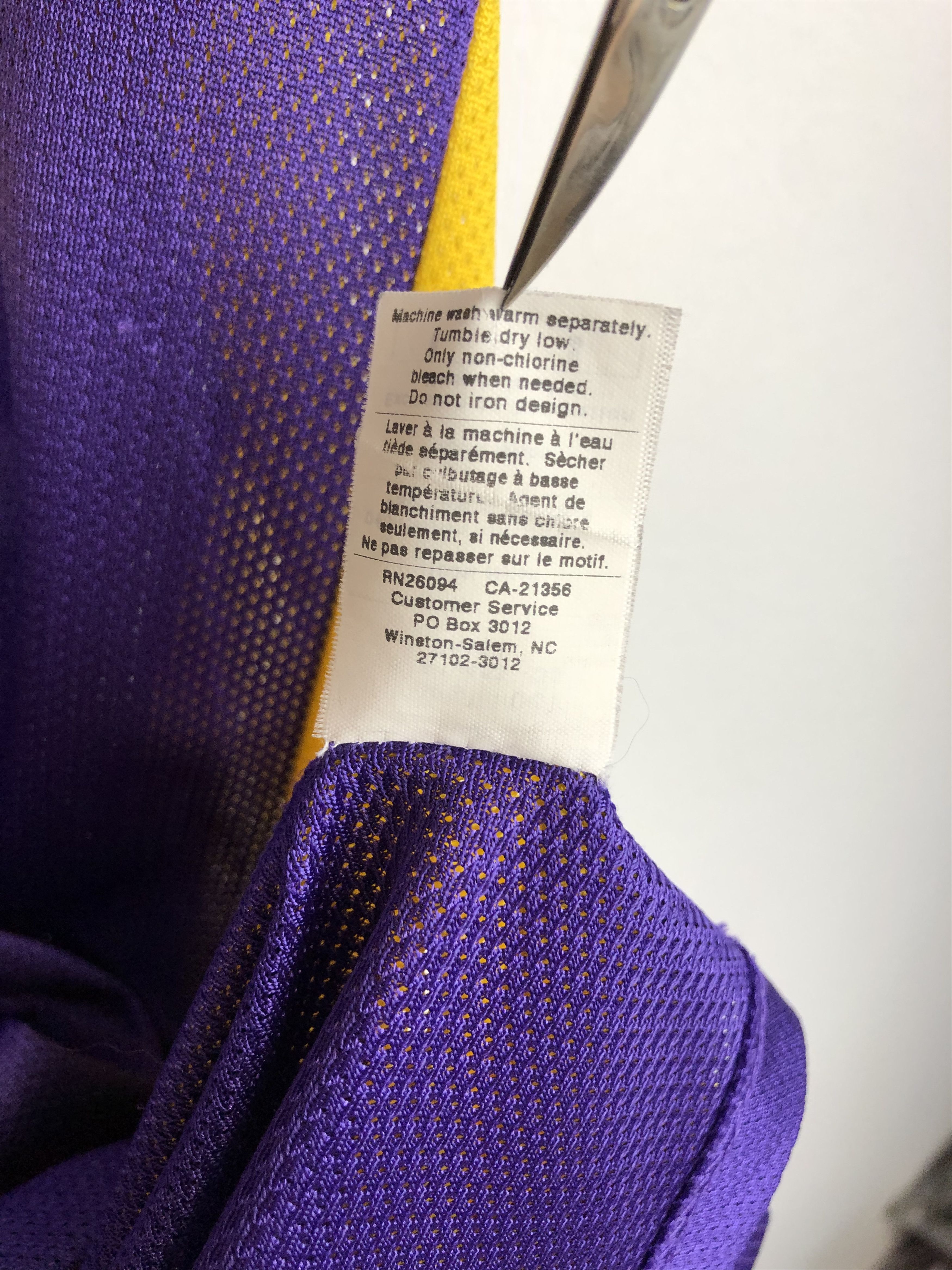 Champion Vintage Champion Los Angeles Lakers Shaquille O'Neal Jersey Size US M / EU 48-50 / 2 - 10 Thumbnail