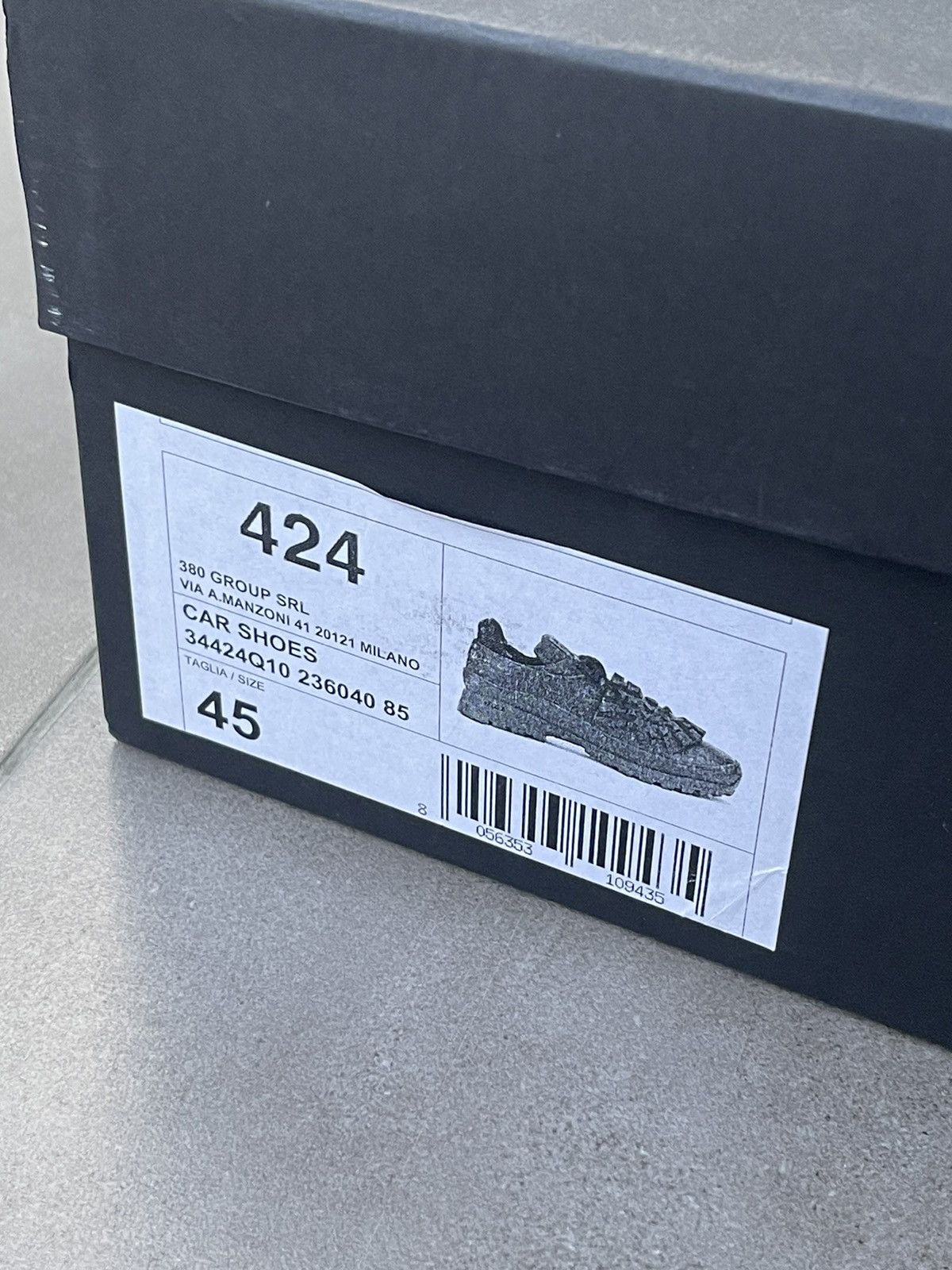424 !DS! SS23 424 On Fairfax Blue Car Shoes Size US 12 / EU 45 - 23 Thumbnail