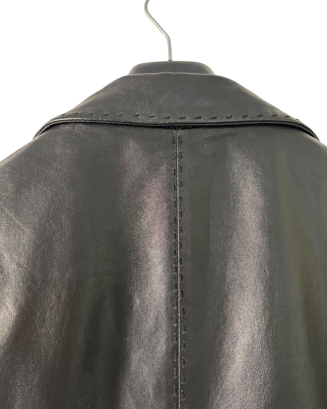 Roberto Cavalli LAMBSKIN LEATHER JACKET Size US M / EU 48-50 / 2 - 4 Thumbnail