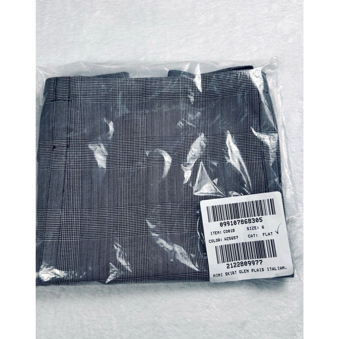 J.Crew J.Crew Womens Mini Skirt In Glen Plaid Italian Wool Blend Sz Size 28" / US 6 / IT 42 - 13 Thumbnail
