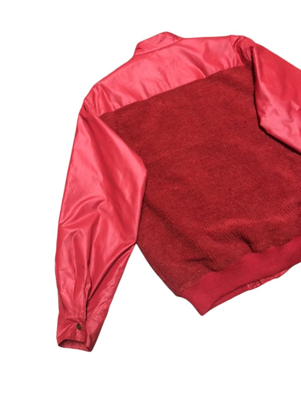 Designer × Japanese Brand × Vintage Japanese Brand Vintage Left Hand Zipper Jacket Wool Size US M / EU 48-50 / 2 - 8 Thumbnail