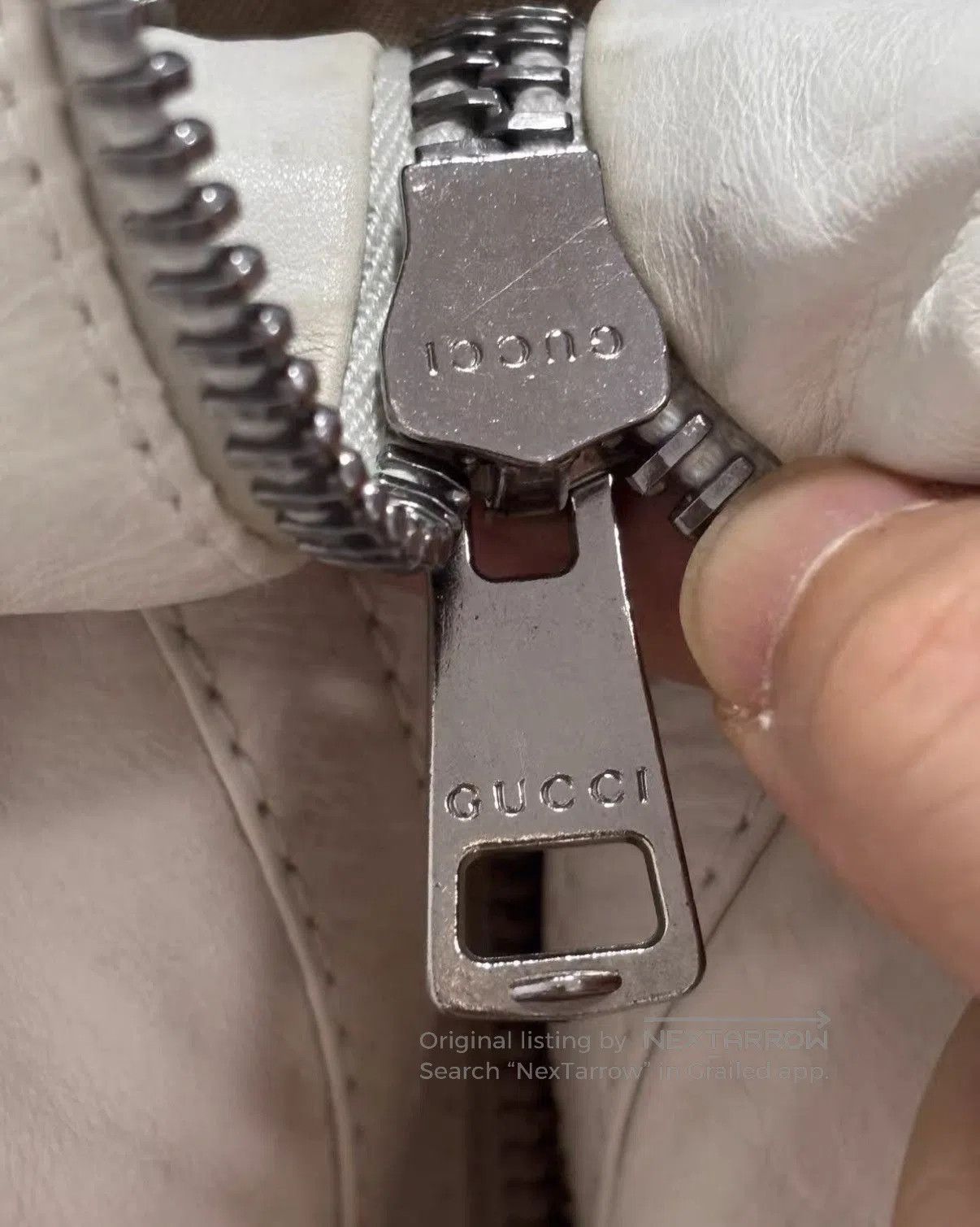 Gucci White Bomber Jacket Size S. Size US S / EU 44-46 / 1 - 5 Thumbnail